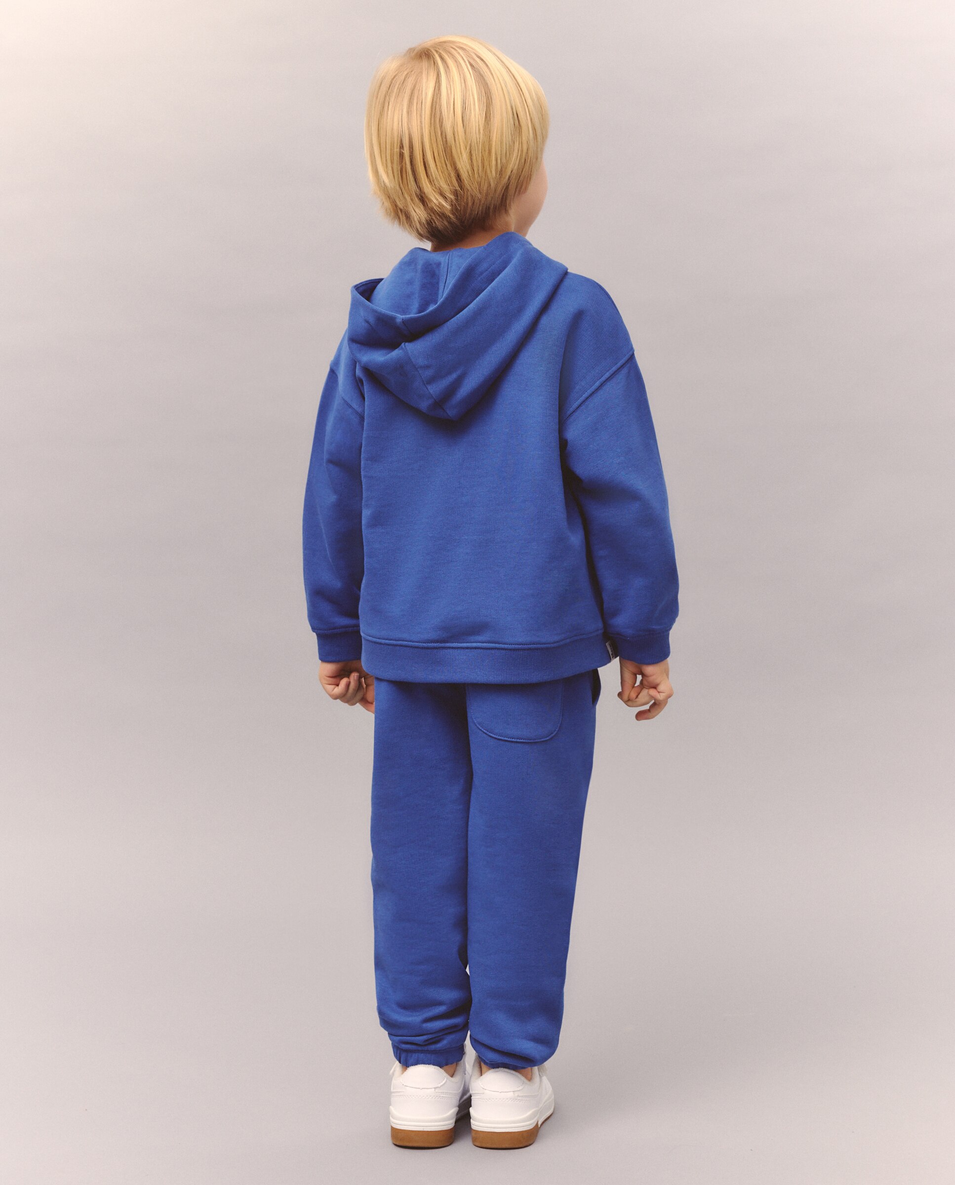 Sweatshirt Aberta com Capuz Kids El Corte Inglés Azul-2