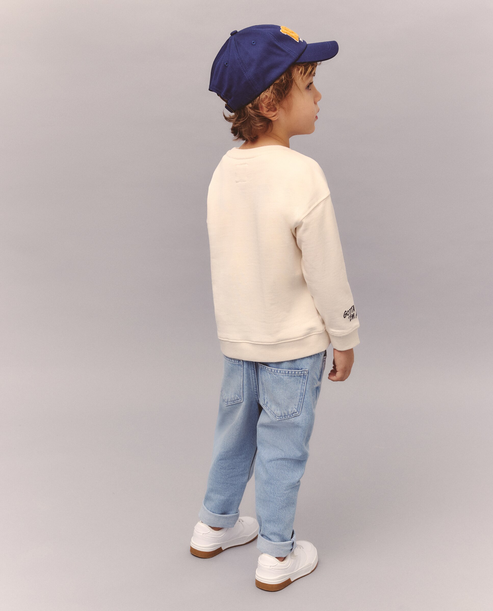 Sweatshirt Fechada sem Capuz com Estampado Pokémon Kids El Corte Inglés Branco-3