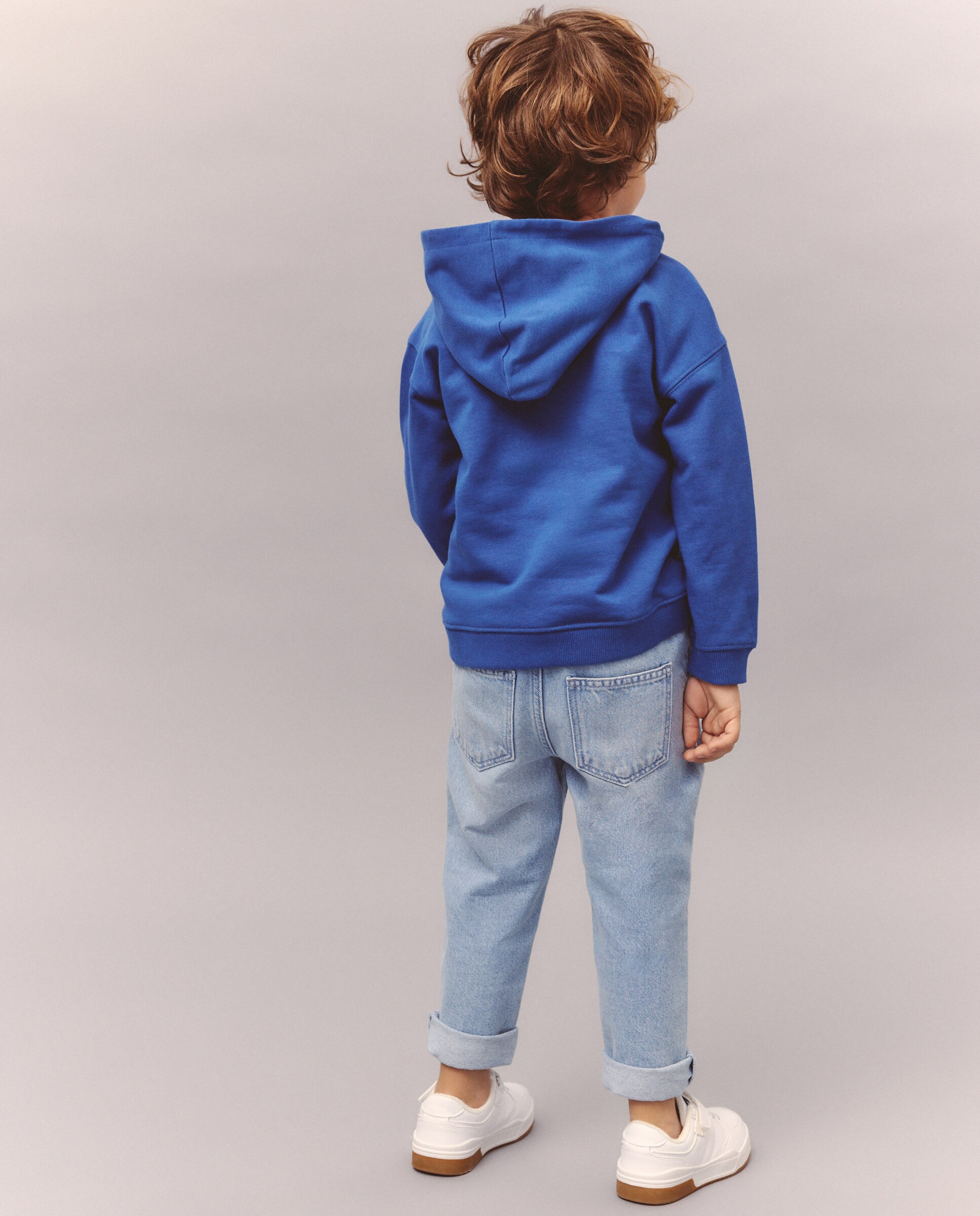 Sweatshirt de Estampado Sonic com Capuz de Orelhas Kids El Corte Inglés Azul-marinho-3