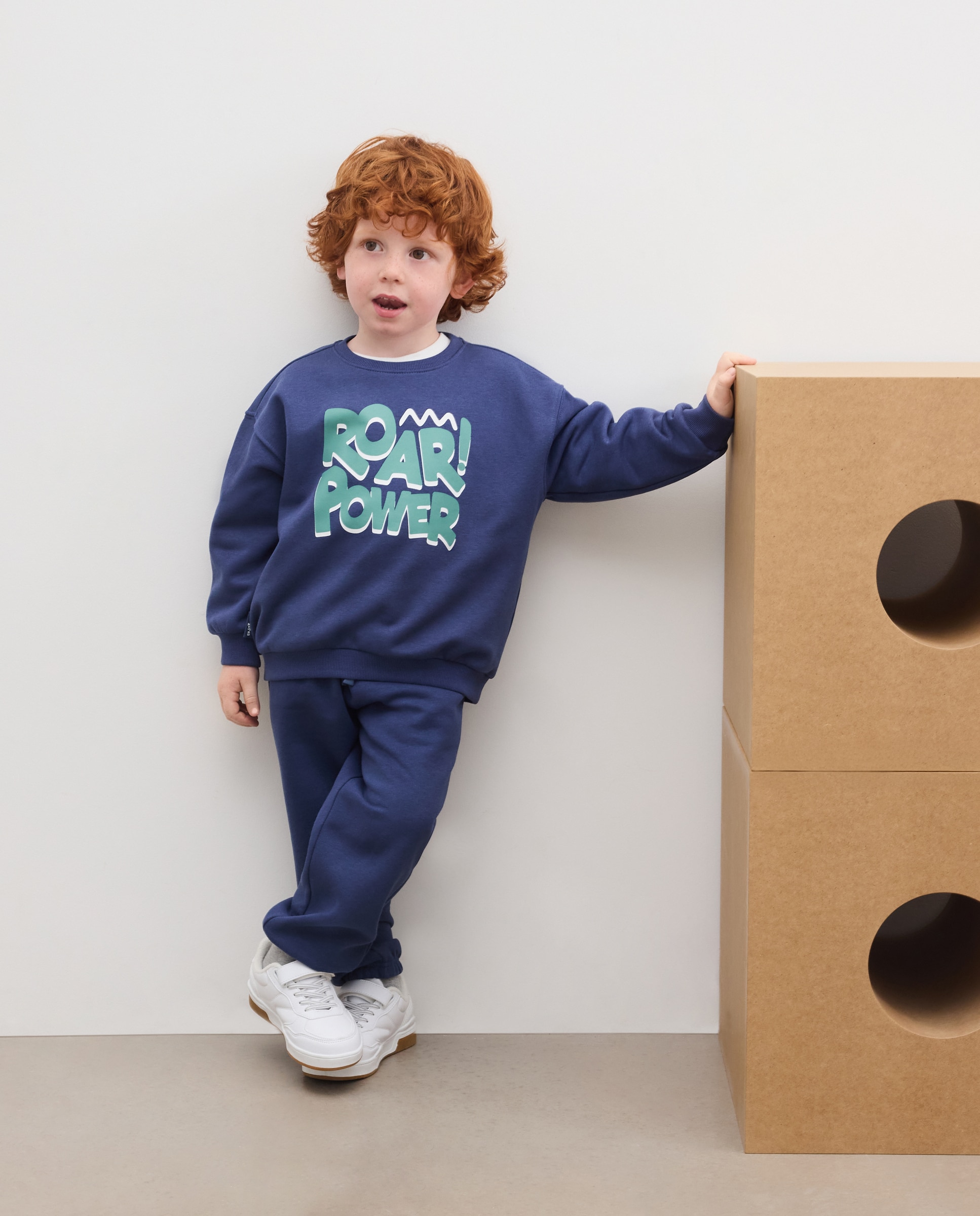 Sweatshirt com decote redondo Kids El Corte Inglés Azul-2