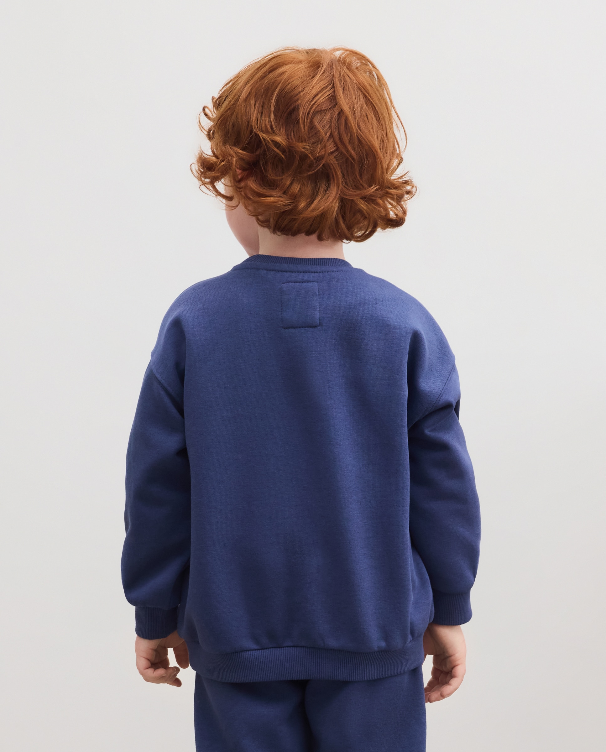 Sweatshirt com decote redondo Kids El Corte Inglés Azul-3