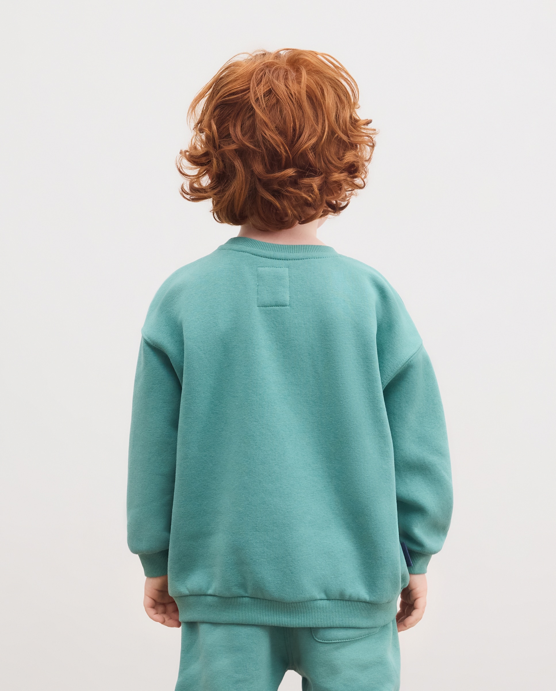 Sweatshirt com decote redondo Kids El Corte Inglés Verde-3