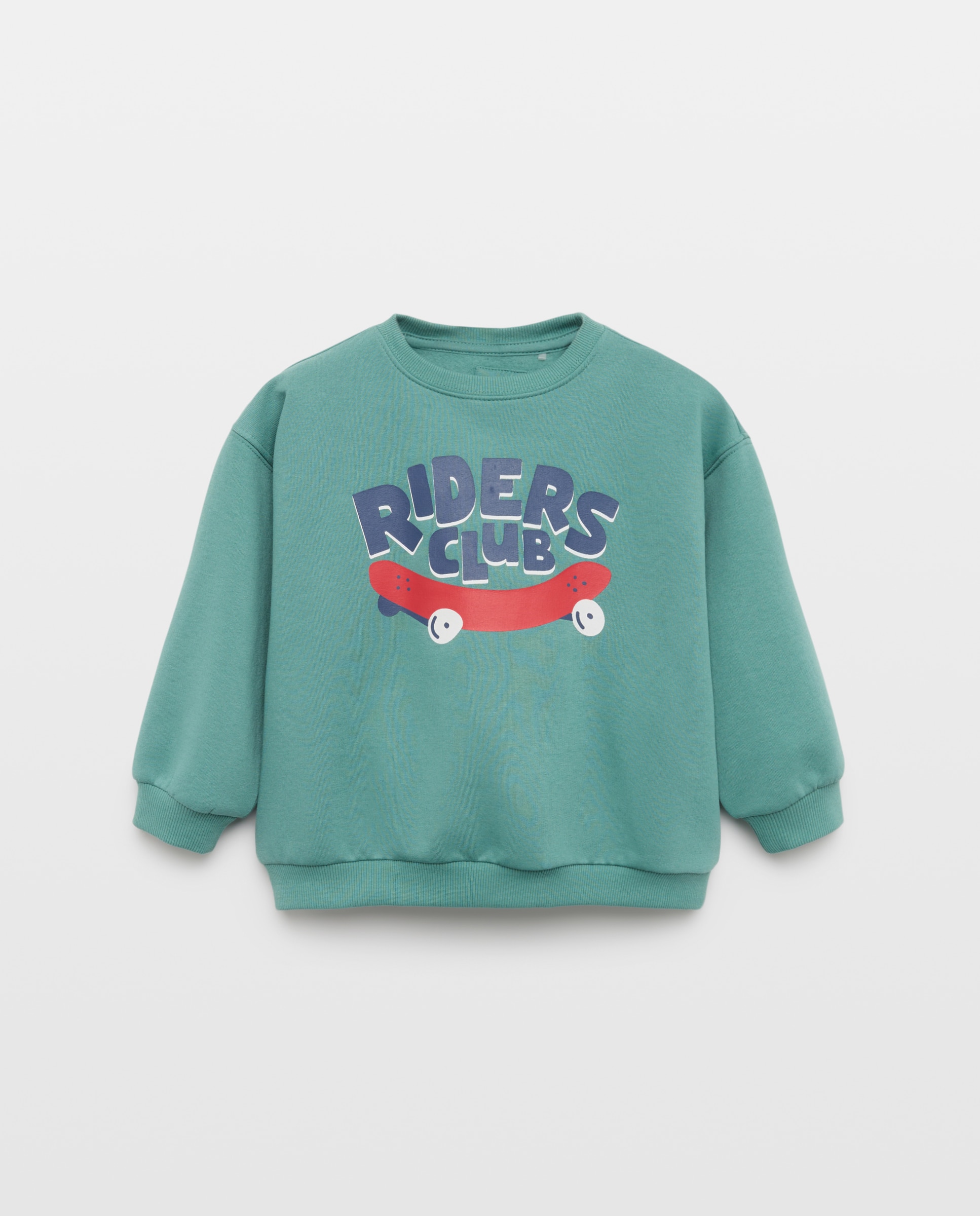 Sweatshirt com decote redondo Kids El Corte Inglés Verde-4