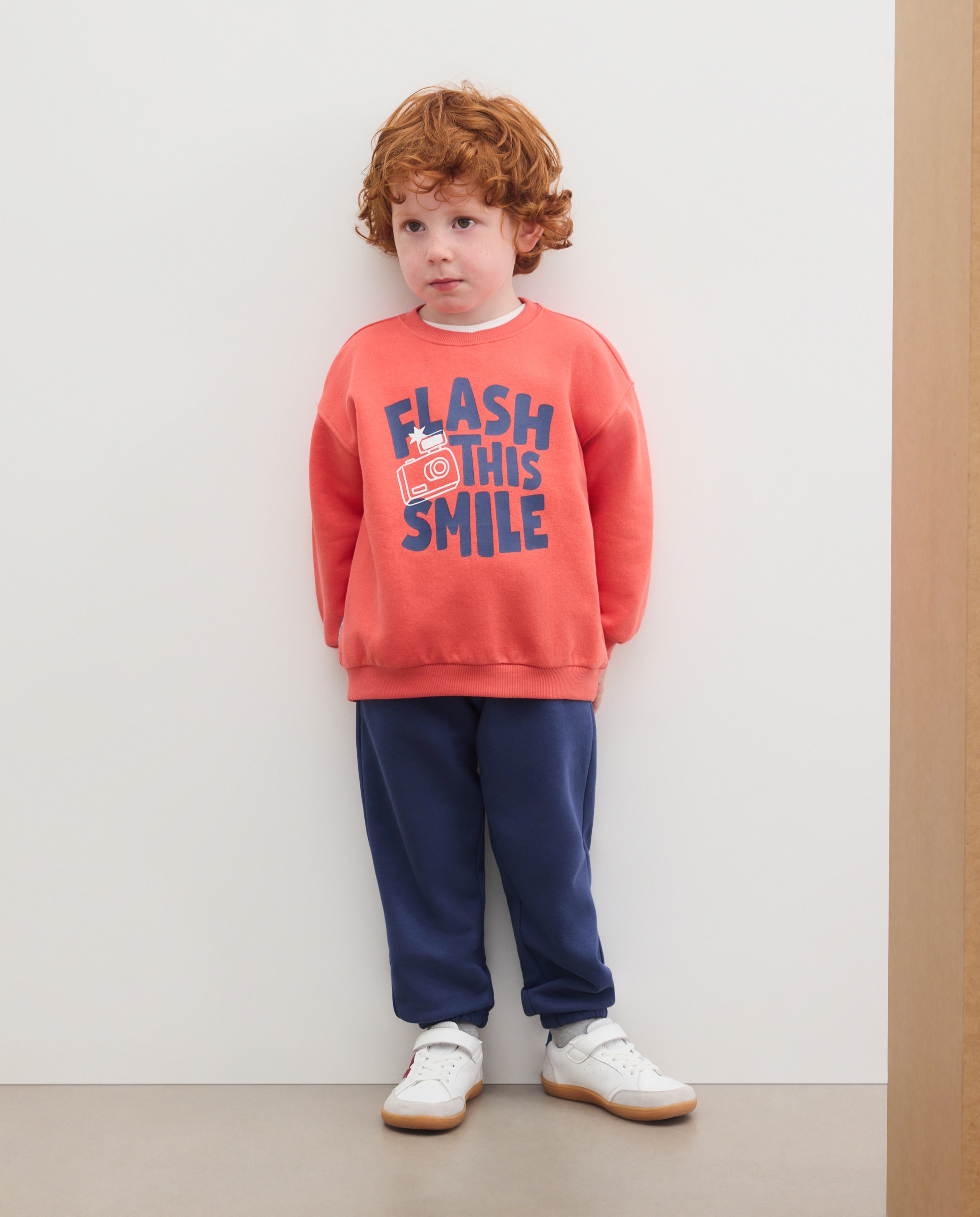 Sweatshirt com decote redondo Kids El Corte Inglés Vermelho-2