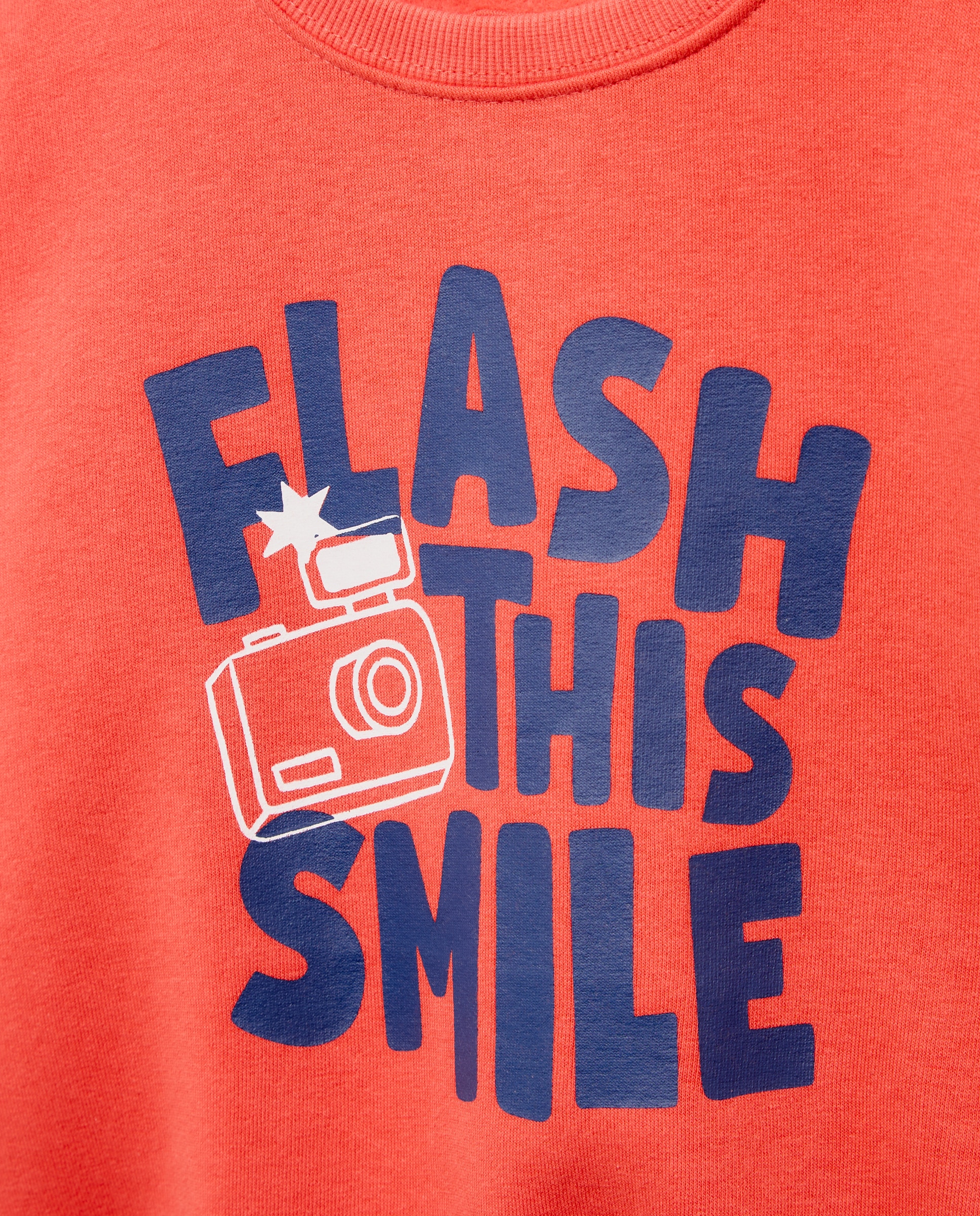 Sweatshirt com decote redondo Kids El Corte Inglés Vermelho-2