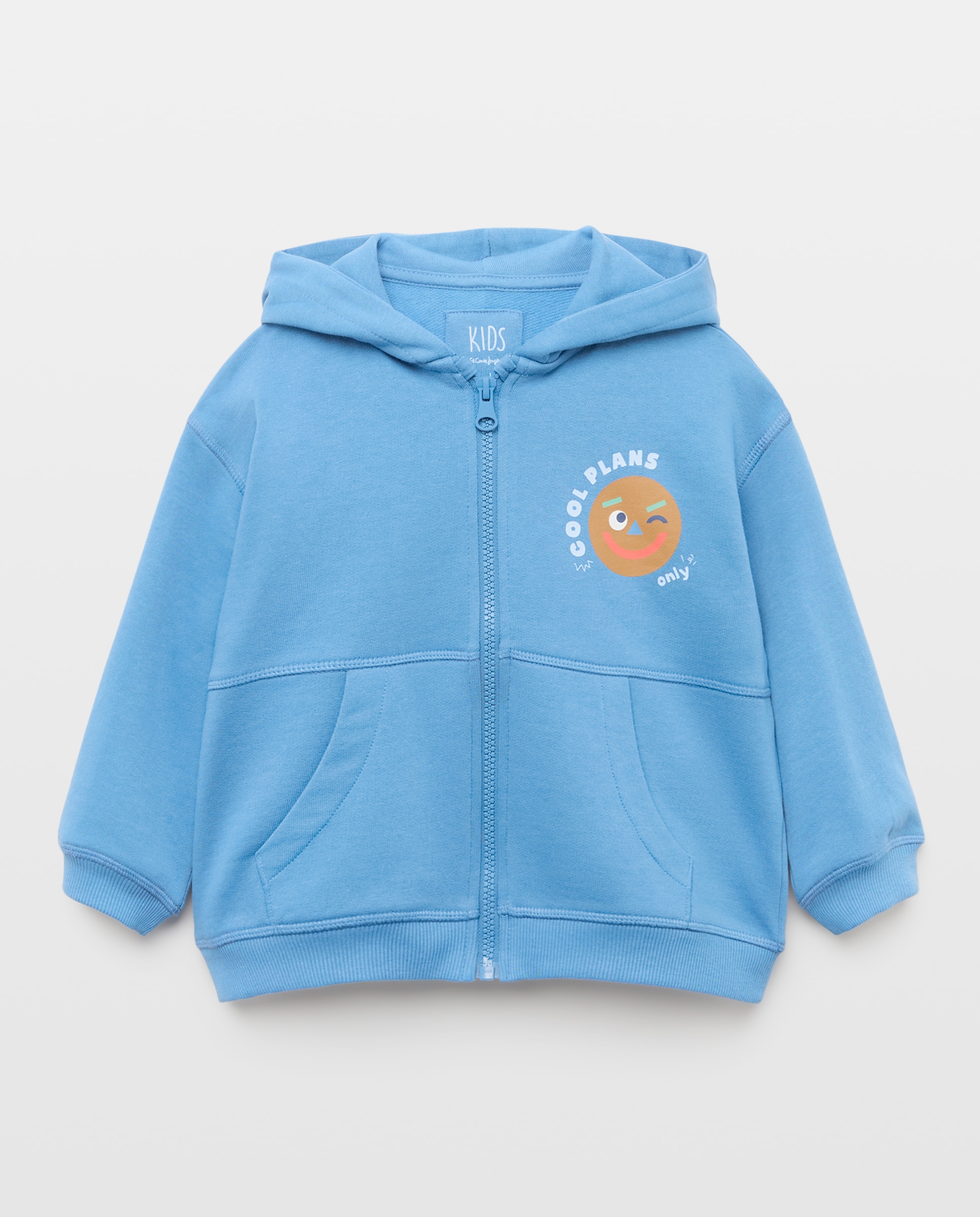 Imagen 5 de Sudadera abierta y con capucha de niño - Kids El Corte Inglés - Azul Azul