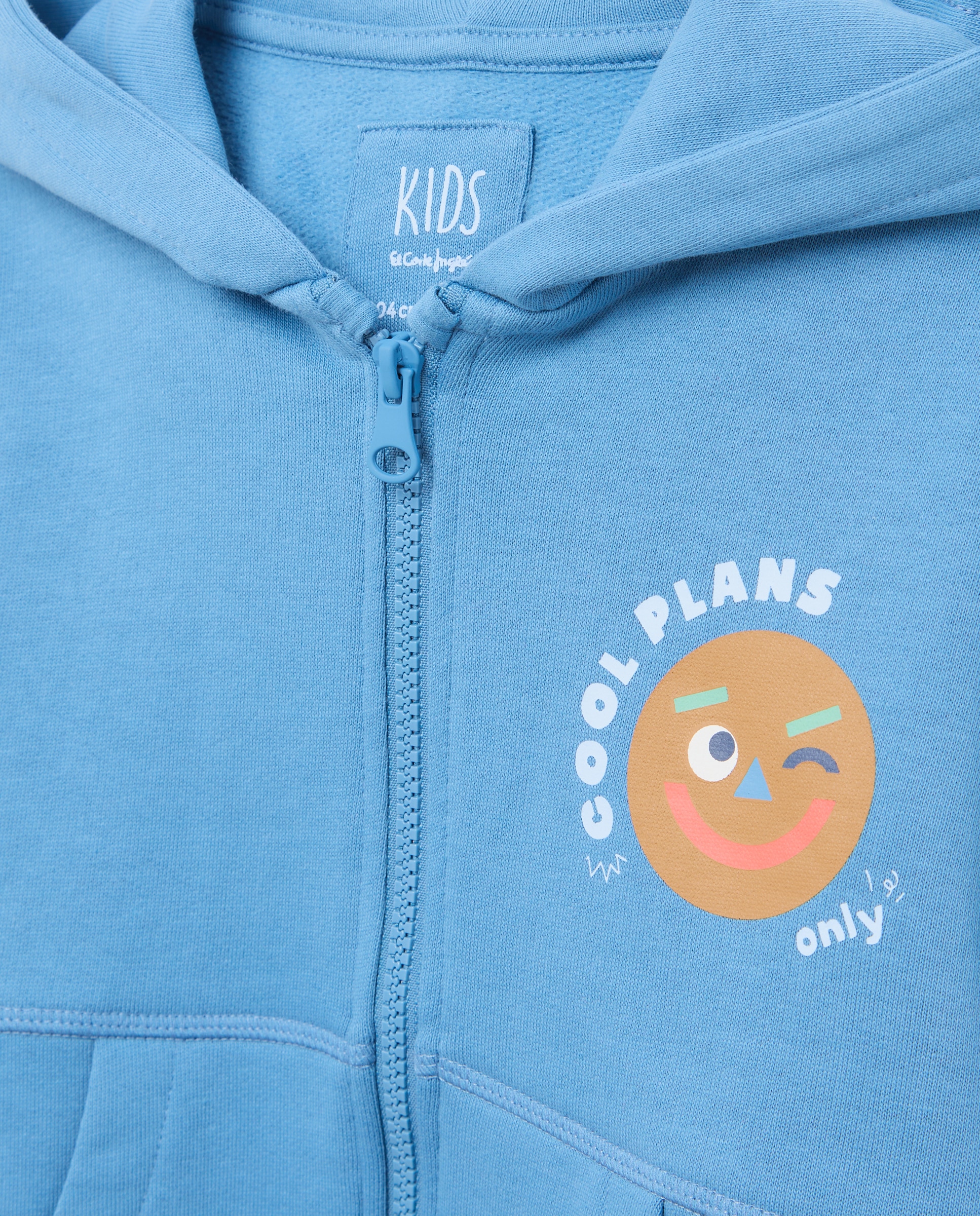 Imagen 6 de Sudadera abierta y con capucha de niño - Kids El Corte Inglés - Azul Azul