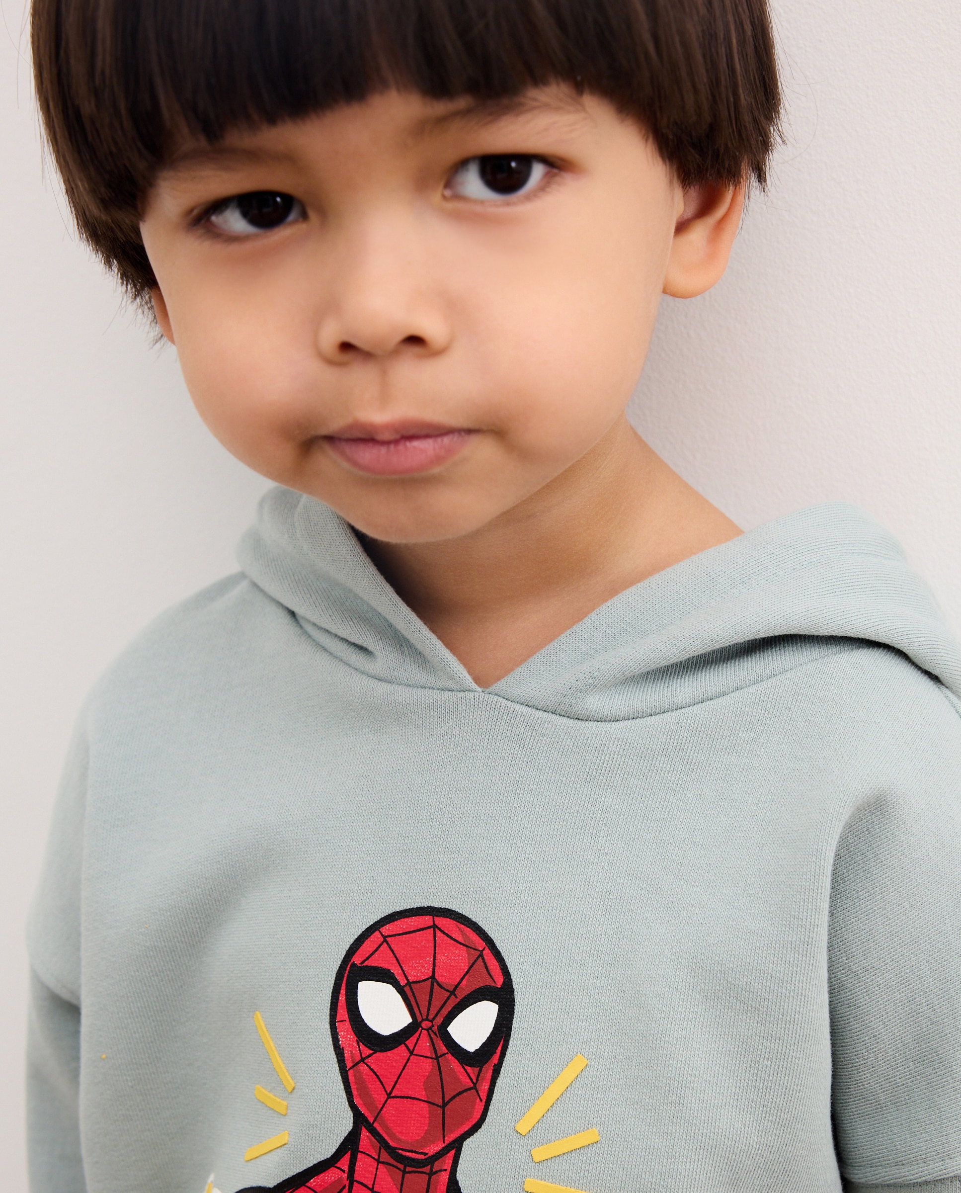 Sweatshirt Fechada com Capuz do Homem-Aranha Kids El Corte Inglés Verde-2