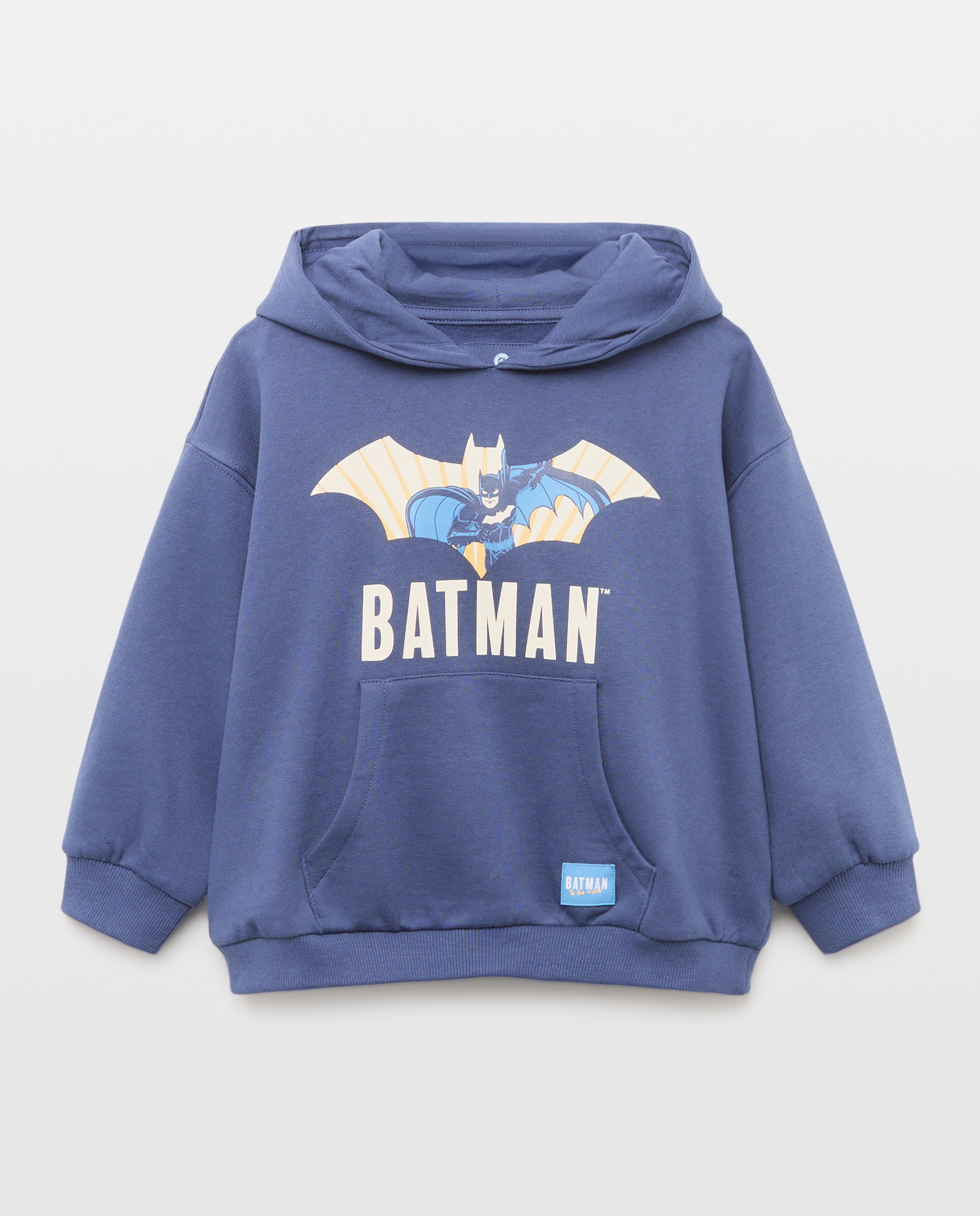 Sweatshirt Fechada com Capuz do Batman Kids El Corte Inglés Azul-marinho-4