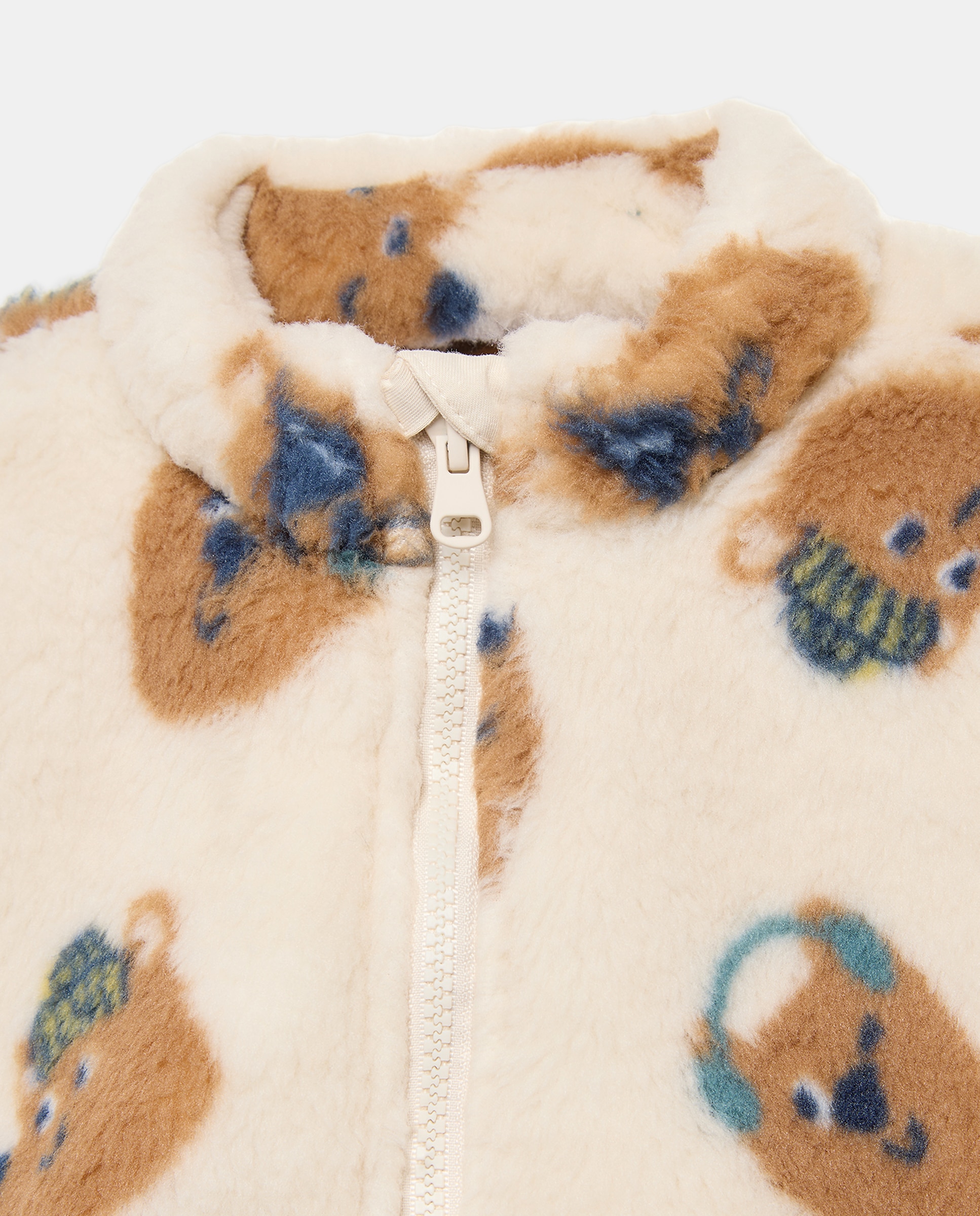 Sudadera borrego jaquard de niño - Kids El Corte Inglés - Marrón Marrón-6