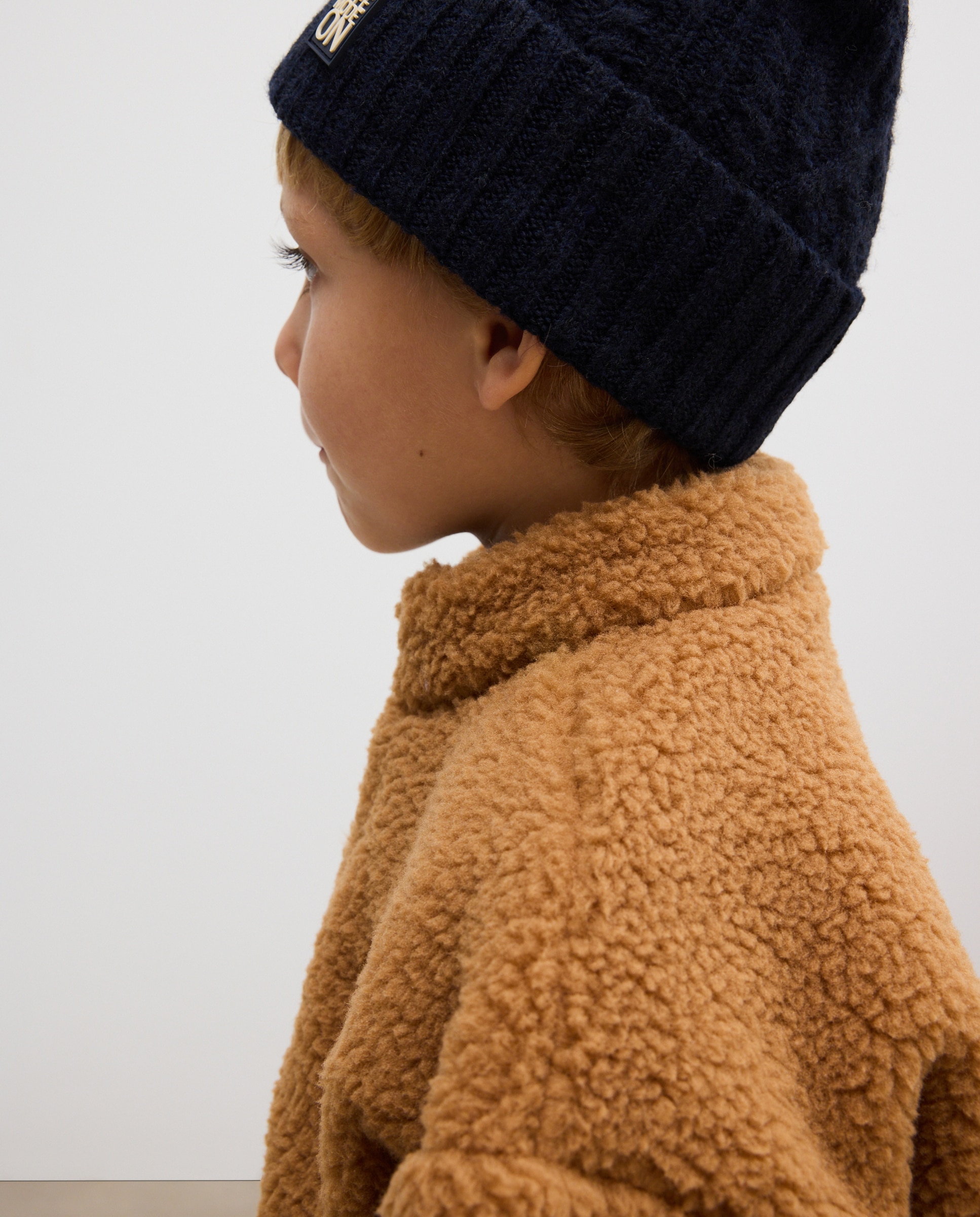 Sudadera borrego lisa de niño - Kids El Corte Inglés - Marrón Marrón-2