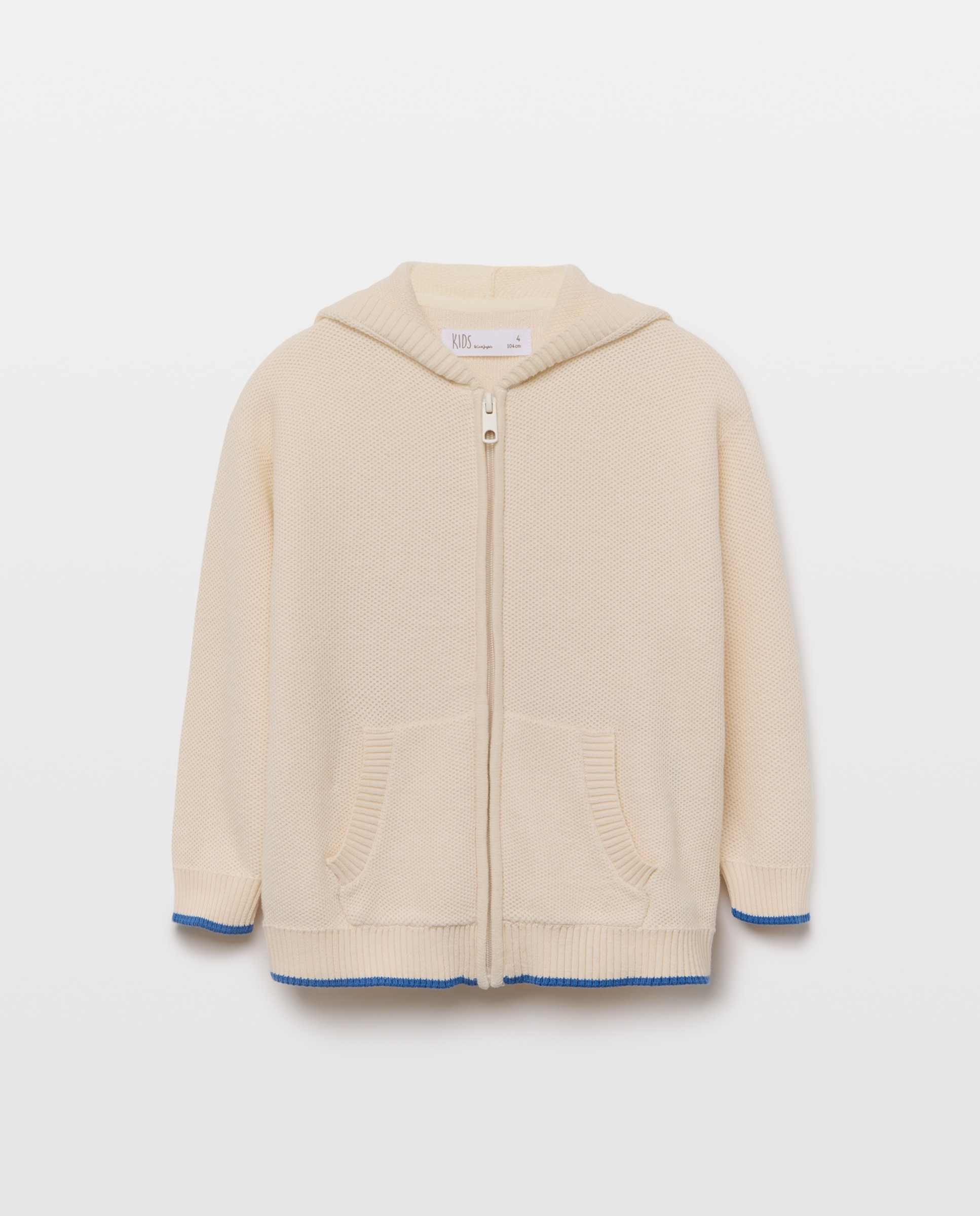 Casaco de Tricot 120 Cru-4
