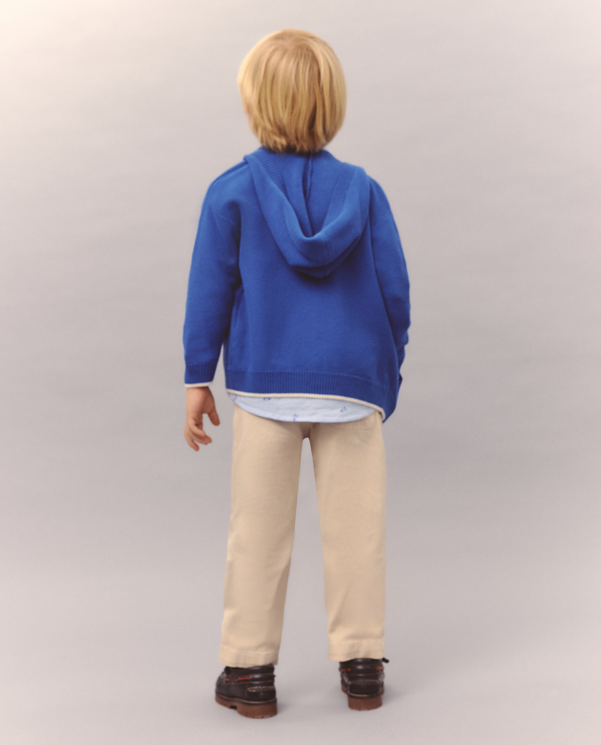 Casaco de Tricot Kids El Corte Inglés Azul-marinho-3