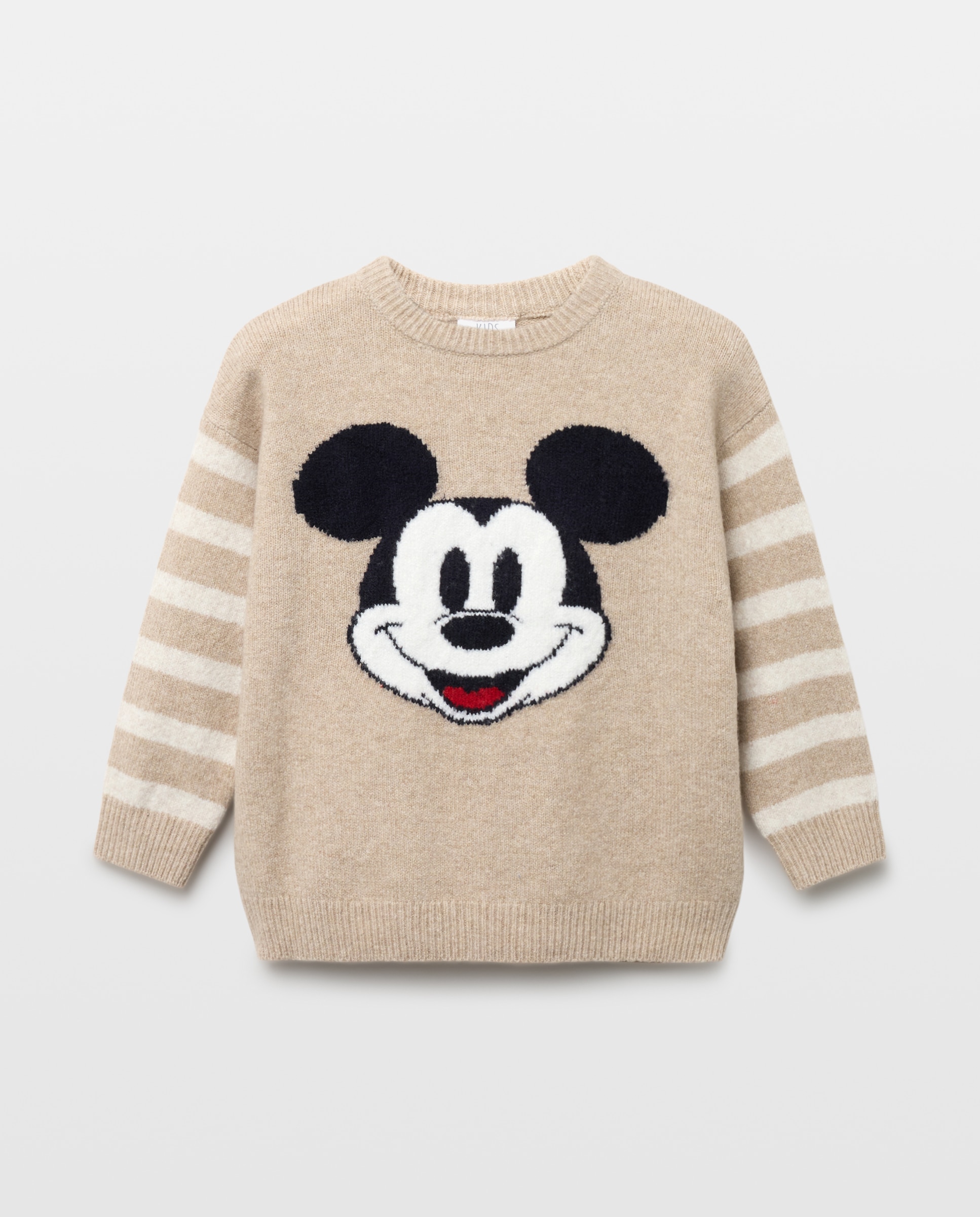 Imagem 0 de Camisola de Malha Básica com Gola Redonda e Fantasia Mickey