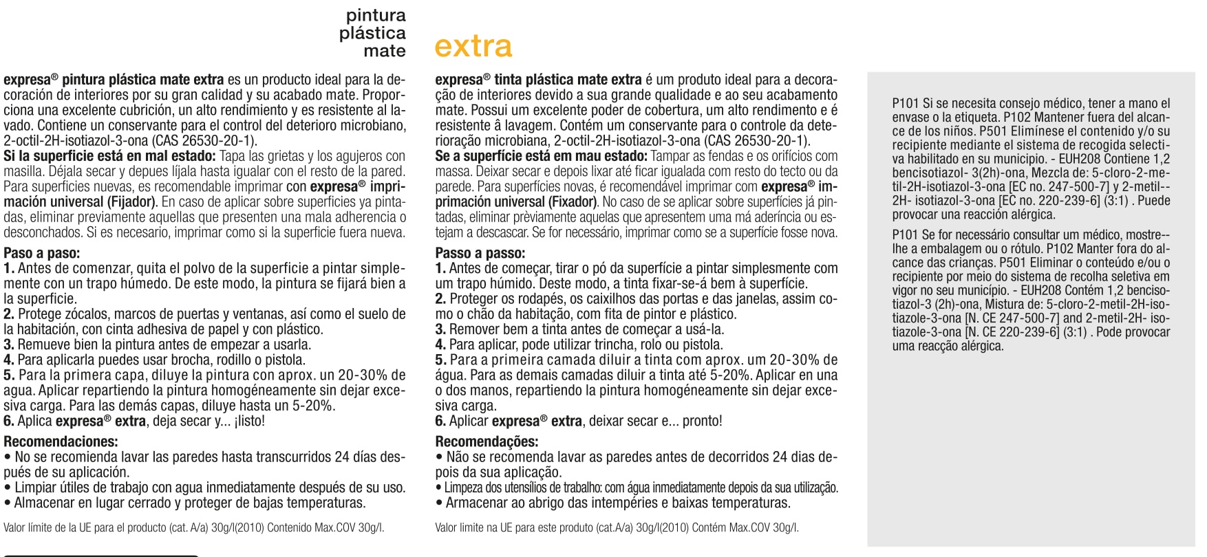 Pintura Plástica Mate Antimoho 12 l Blanco-3