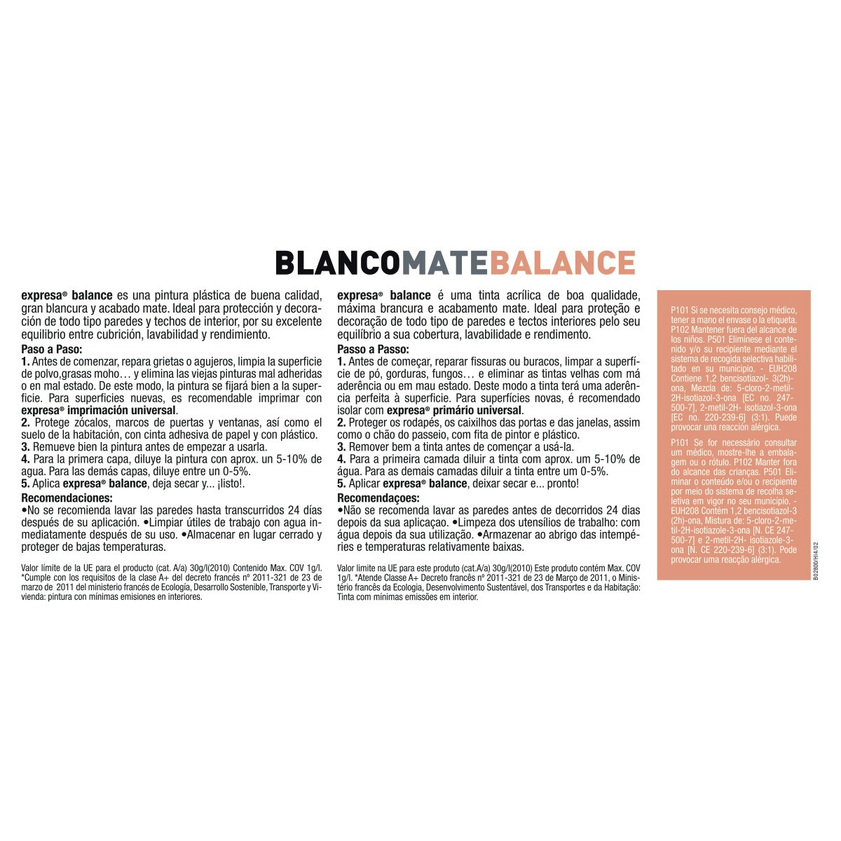 Pintura Plástica Mate Paredes y Techos Balance Blanco-3