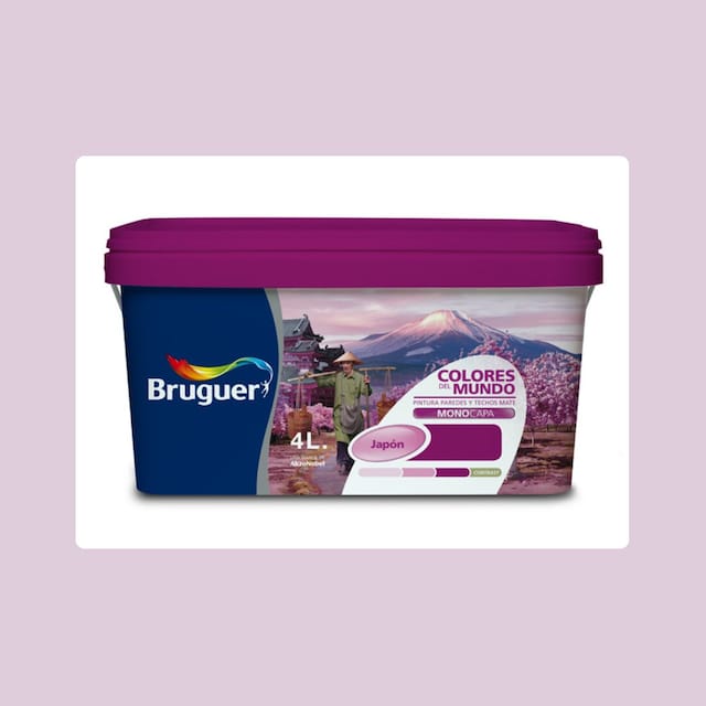 Imagen 0 de Pintura Plástica Mate Colores Del Mundo 4 l - Serie Japón