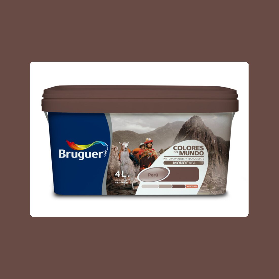 Imagem 0 de Tinta Plástica Mate Colores Del Mundo - Série Peru- 4 L