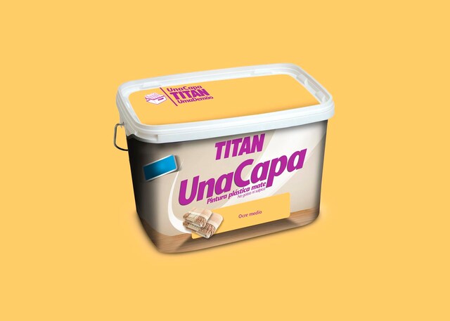 Imagen 0 de Pintura Plástica Mate Una Capa 4 l