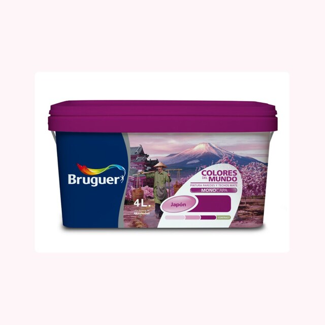 Imagen 0 de Pintura Plástica Mate Colores Del Mundo 4 l - Matiz Japón