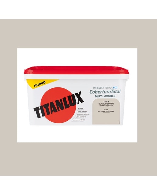 Tinta Plástica Mate Cobertura Total - 4 L Branco linho-1