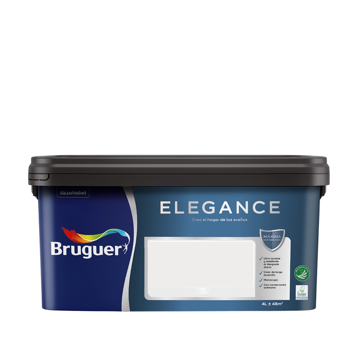 Pintura plástica Bruguer Elegance 4 litros - Blanco Blanco-2