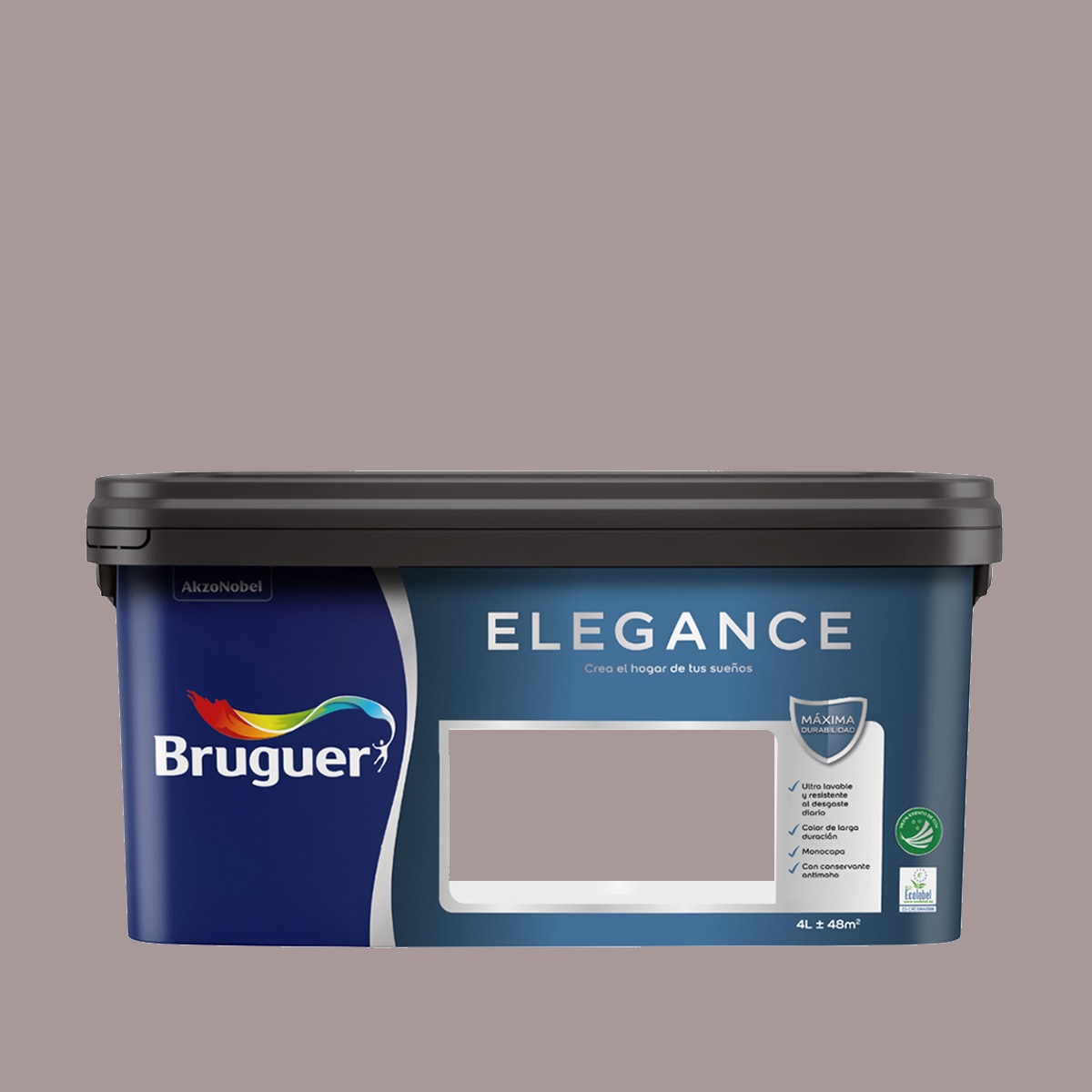 Pintura plástica Bruguer Elegance 4 litros - Rosa Chic Rosa-2