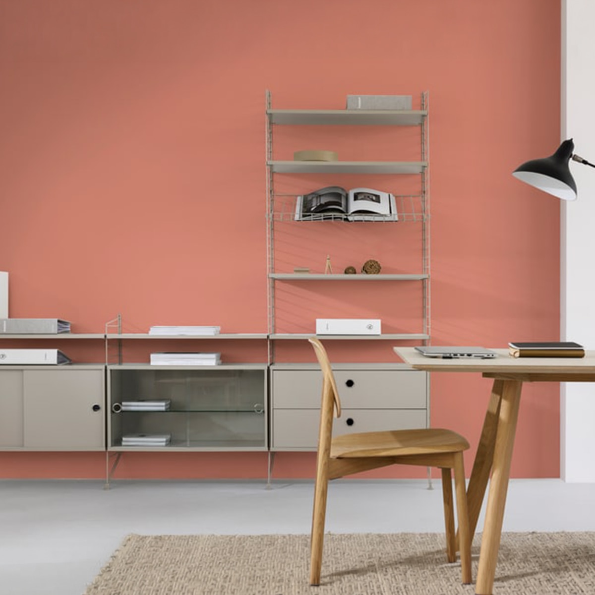 Pintura plástica Bruguer Elegance 4 litros - Rojo Amapola Rojo-3