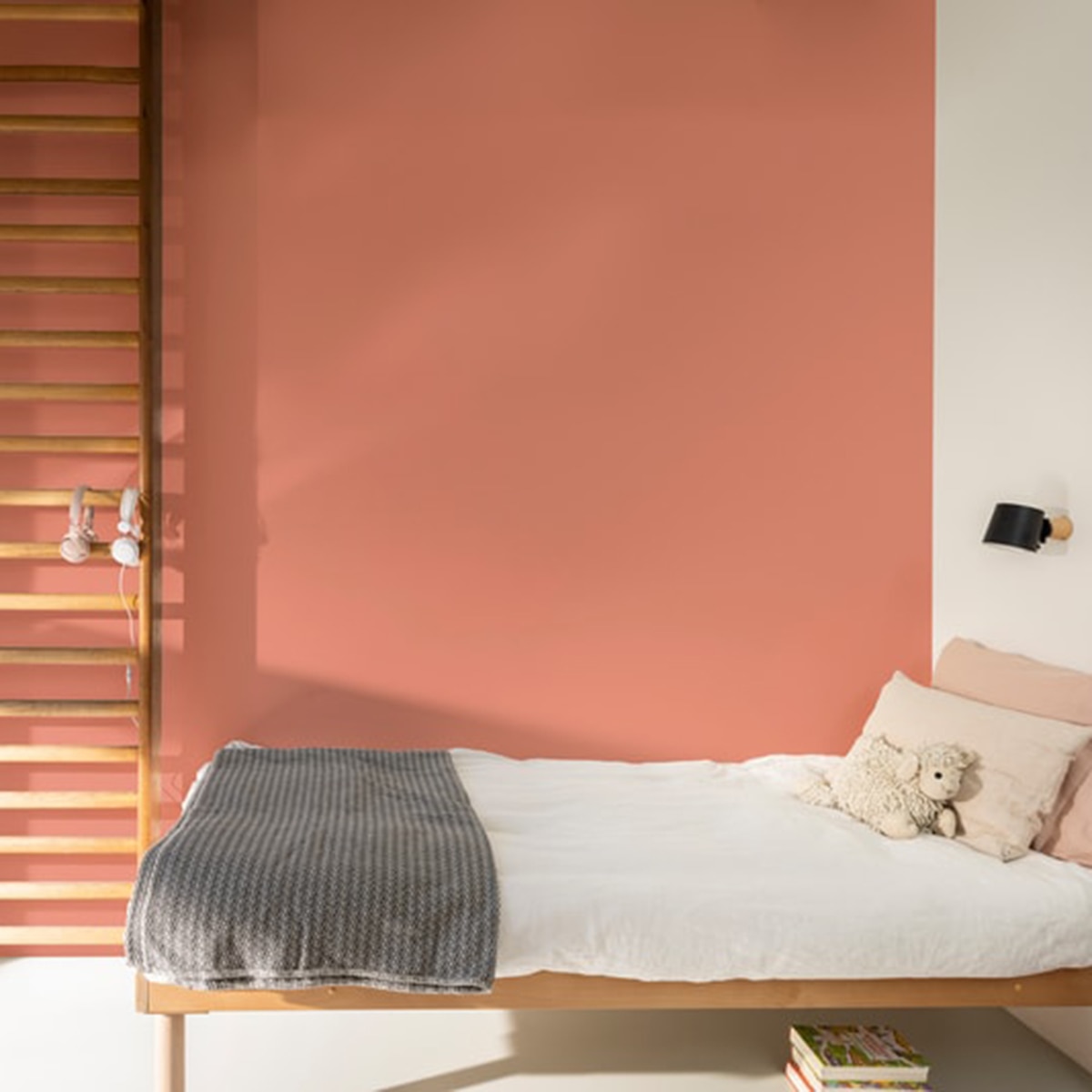 Pintura plástica Bruguer Elegance 4 litros - Rojo Amapola Rojo-4