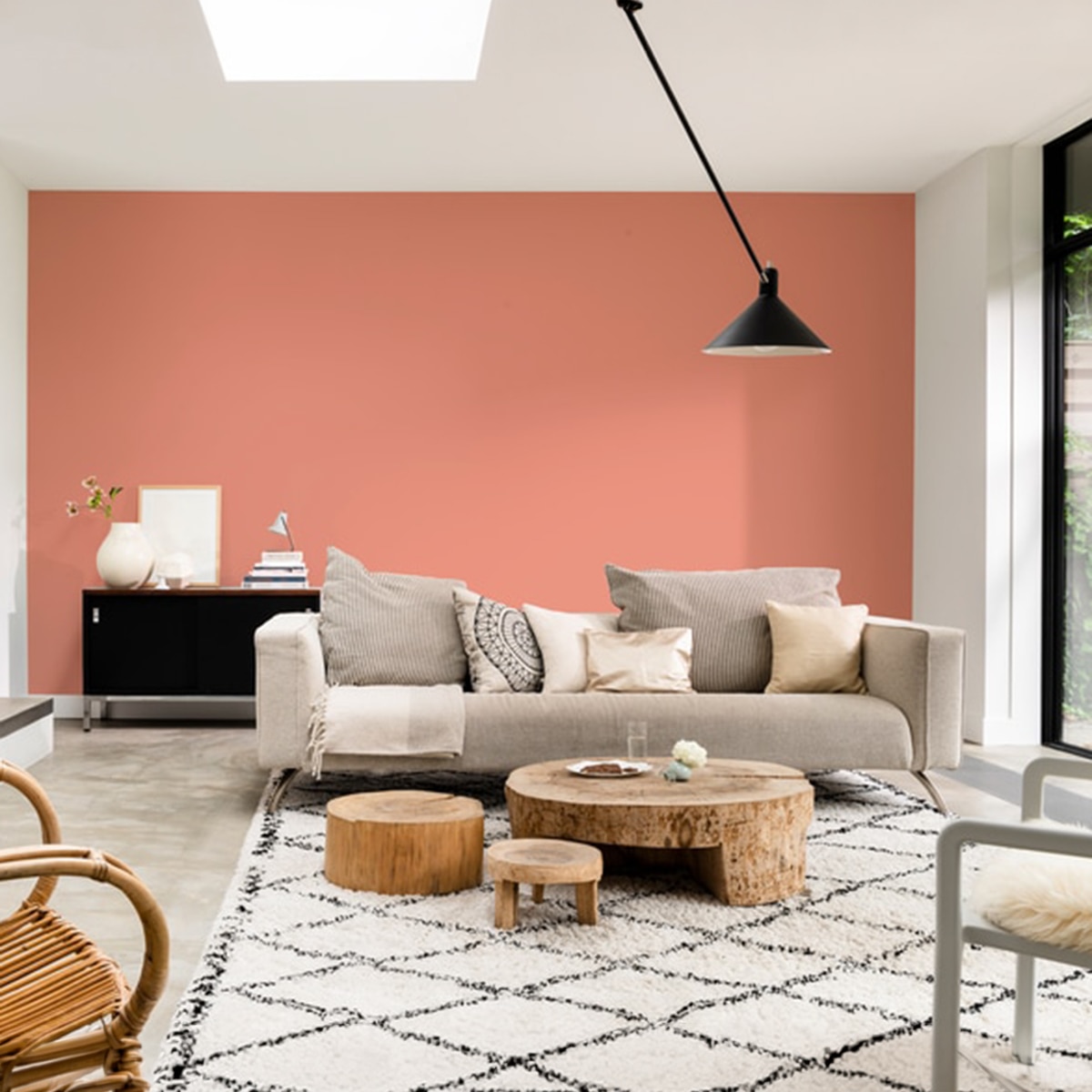 Pintura plástica Bruguer Elegance 4 litros - Rojo Amapola Rojo-6