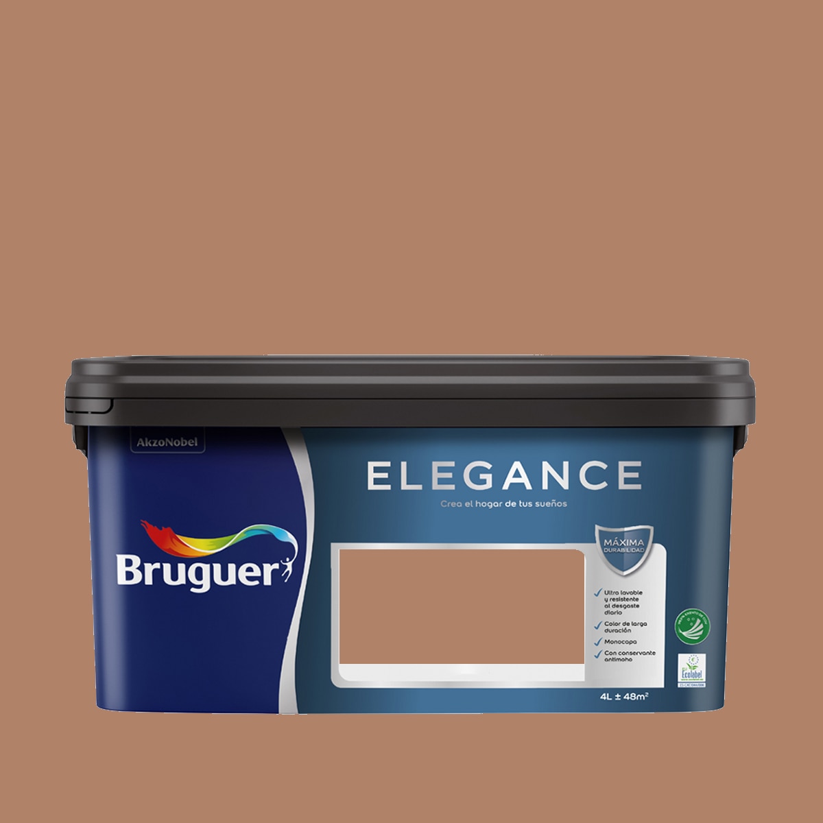 Pintura plástica Bruguer Elegance 4 litros - Terracota Rústica Terracota-2