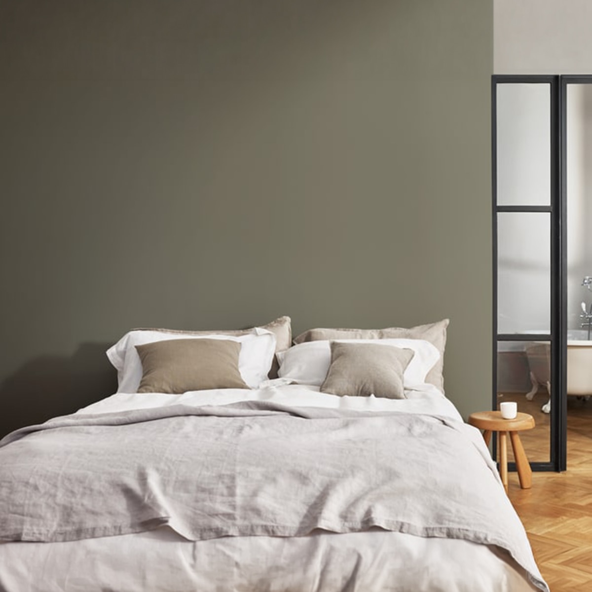 Imagen 0 de Pintura plástica Bruguer Elegance 4 litros -  Verde Oliva
