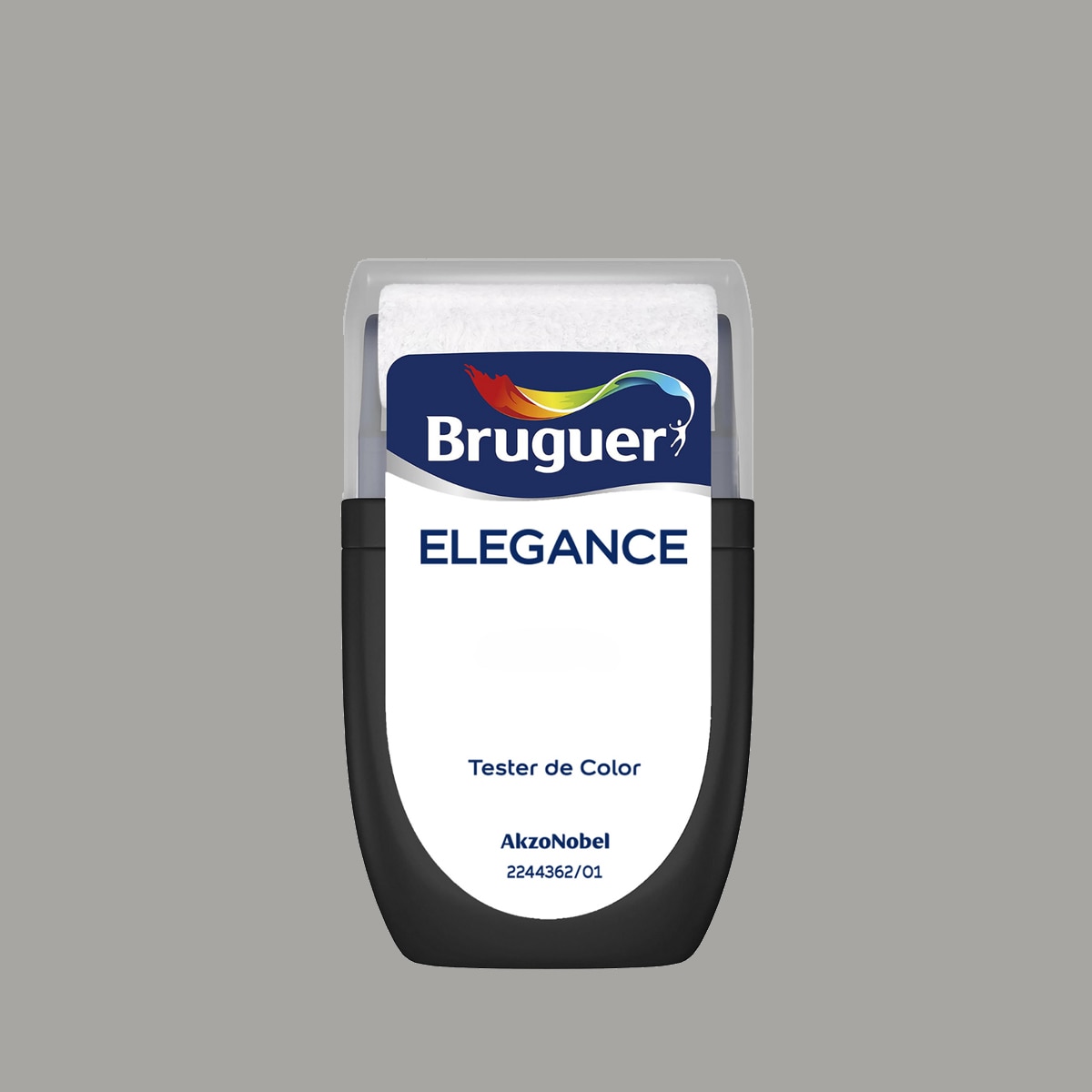 Imagen 0 de Test pintura plástica Bruguer Elegance 30 ml -  Gris Pluma