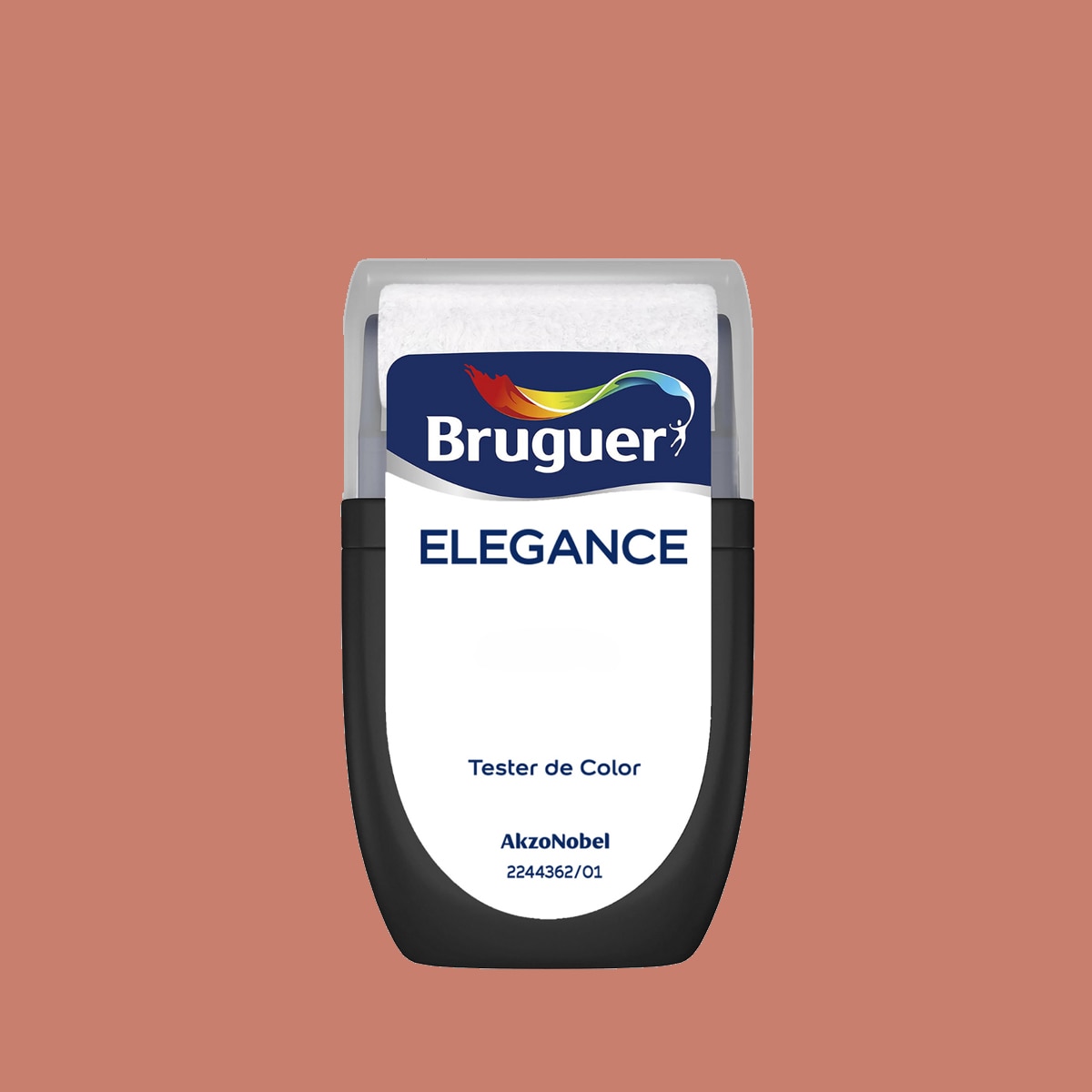 Imagen 0 de Test pintura plástica Bruguer Elegance 30 ml -  Rojo Amapola
