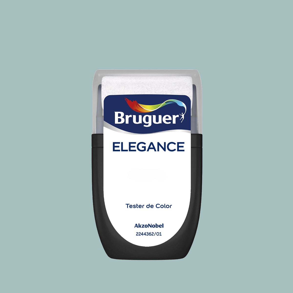 Test pintura plástica Bruguer Elegance 30 ml -  Azul Aqua Azul-1