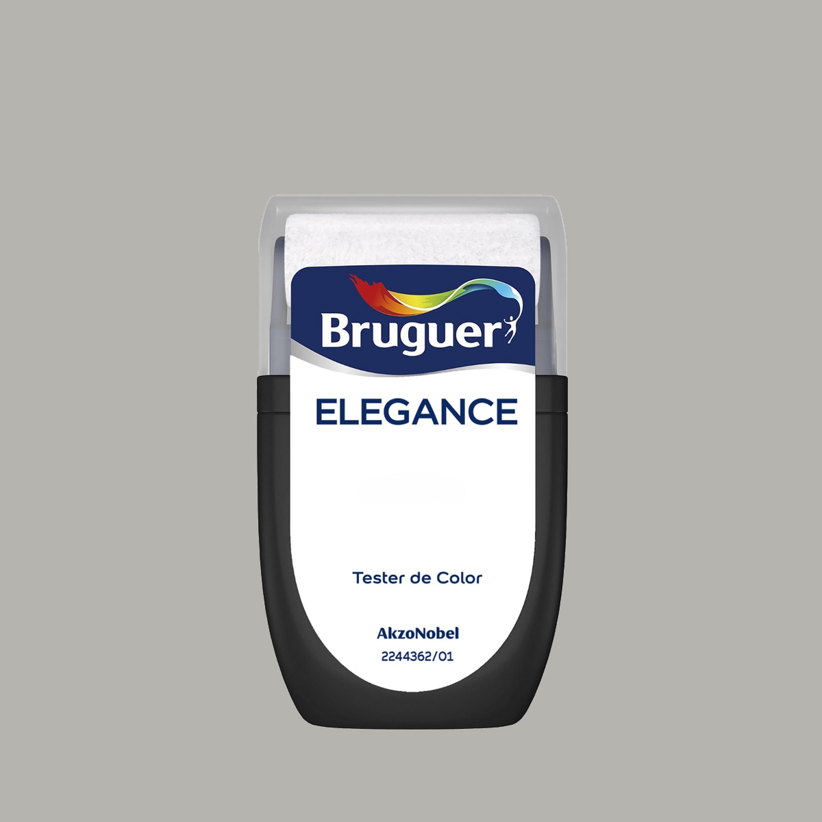 Test pintura plástica Bruguer Elegance 30 ml - Gris Brisa Gris-1