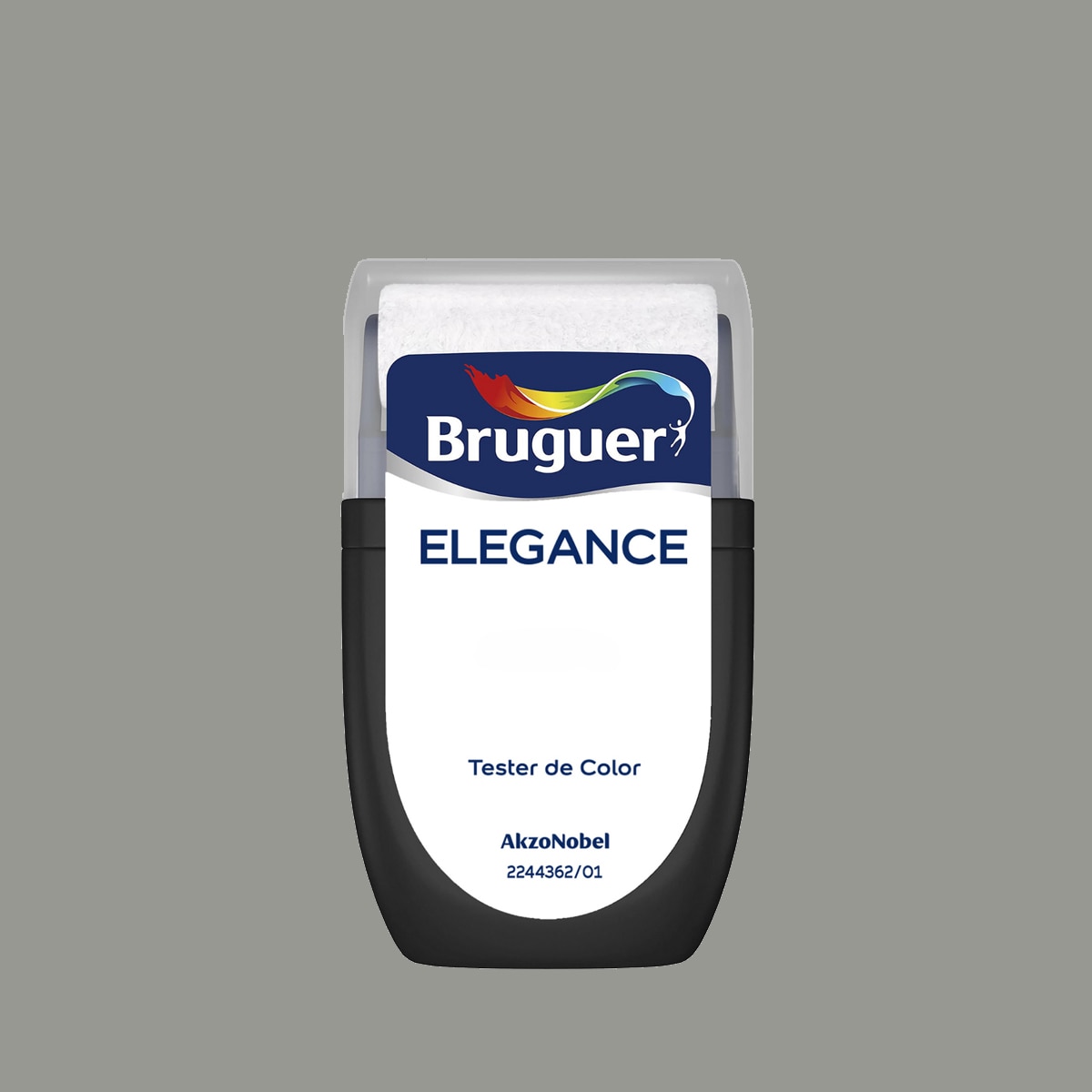 Test pintura plástica Bruguer Elegance 30 ml - Gris Piedra Gris-1