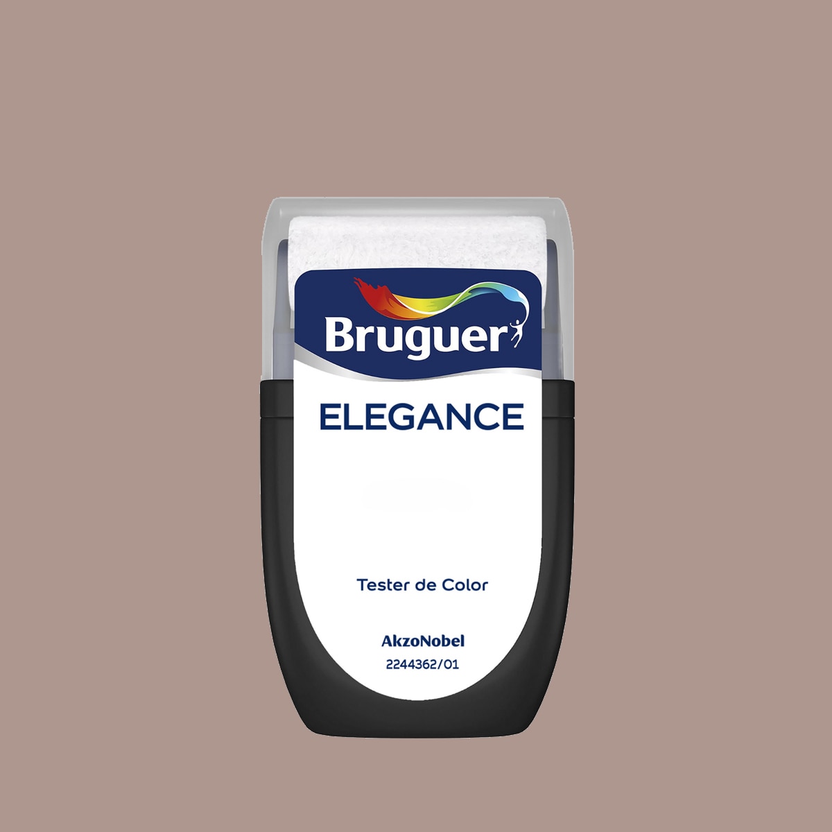 Imagen 0 de Test pintura plástica Bruguer Elegance 30 ml -  Rosa Antiguo