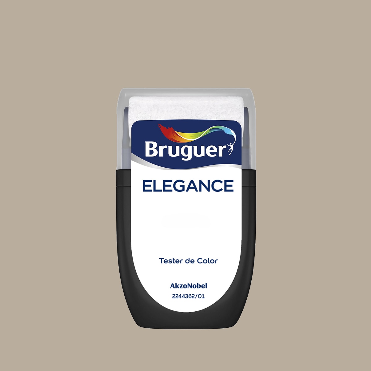 Imagen 0 de Test pintura plástica Bruguer Elegance 30 ml -  Blanco Elegante