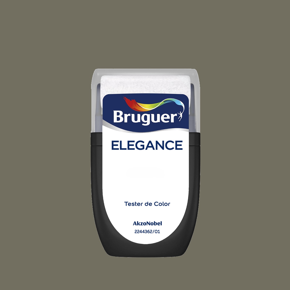 Imagen 0 de Test pintura plástica Bruguer Elegance 30 ml -  Verde Oliva