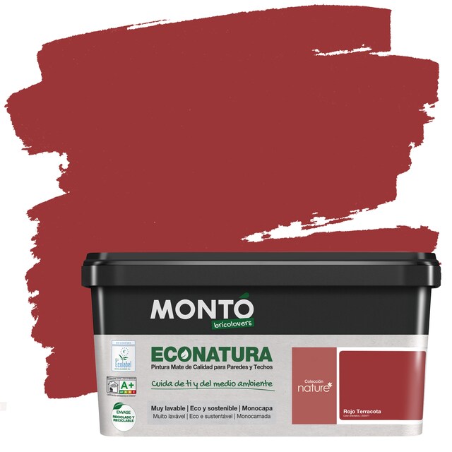 Imagen 0 de Pintura Mate para paredes y techos de interior Econatura 4L 681929 EN035