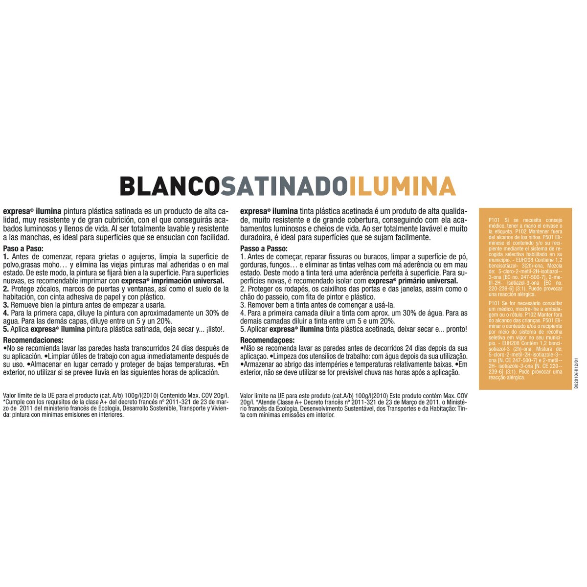 Pintura Plástica Satinada Ilumina Blanco-3