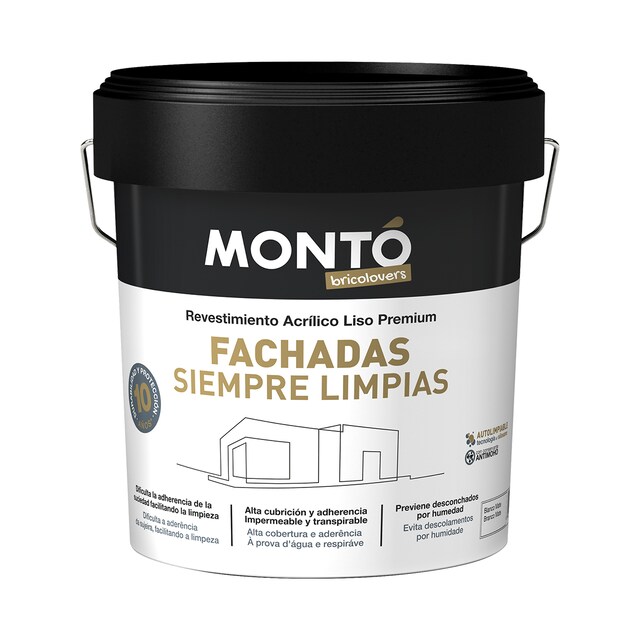Imagen 0 de Pinturas Fachadas Siempre Limpias 4 l