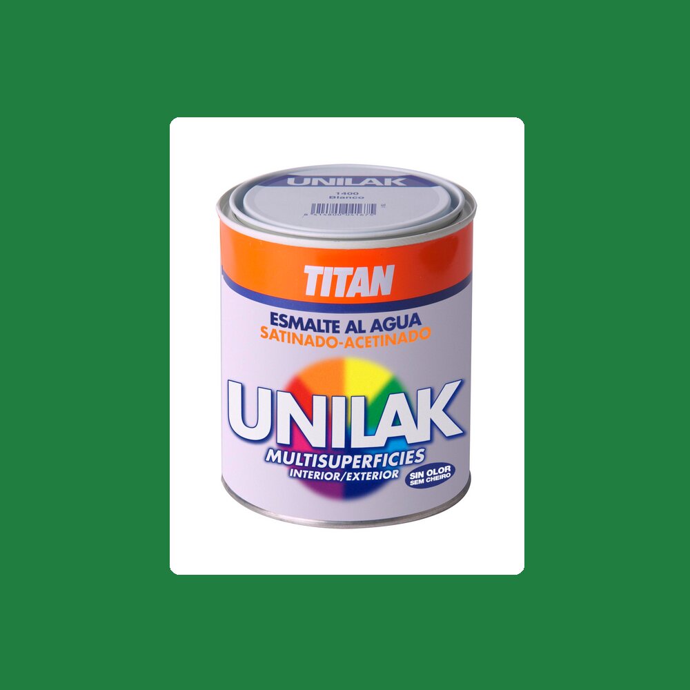 Esmalte Laca Universal Satinado Unilak 750 ml Verde primavera-1