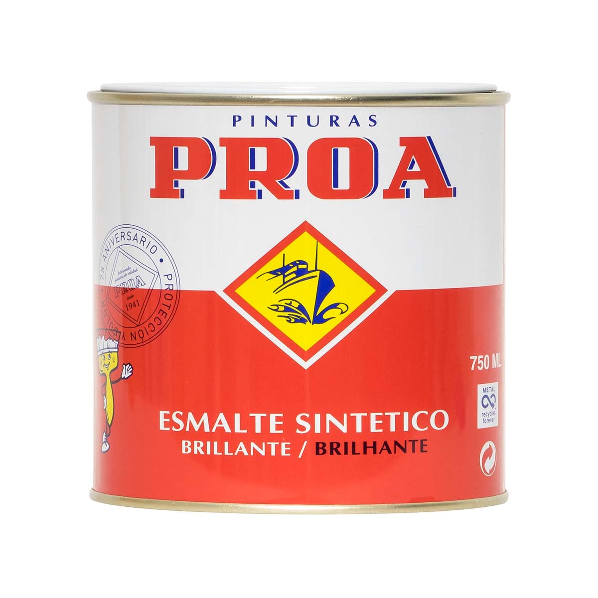 Imagen 0 de Esmalte Sintético Brillante Proa 375 ml