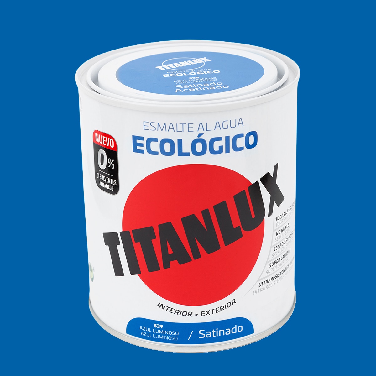 Imagen 0 de Esmalte Acrílico al Agua Multisuperficie 750 ml