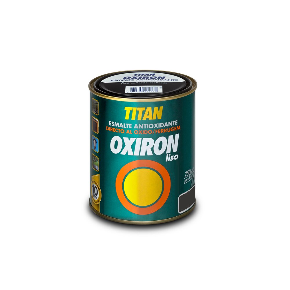 Imagen 0 de Esmalte Antioxidante Efecto Forja Liso Oxiron 750 ml