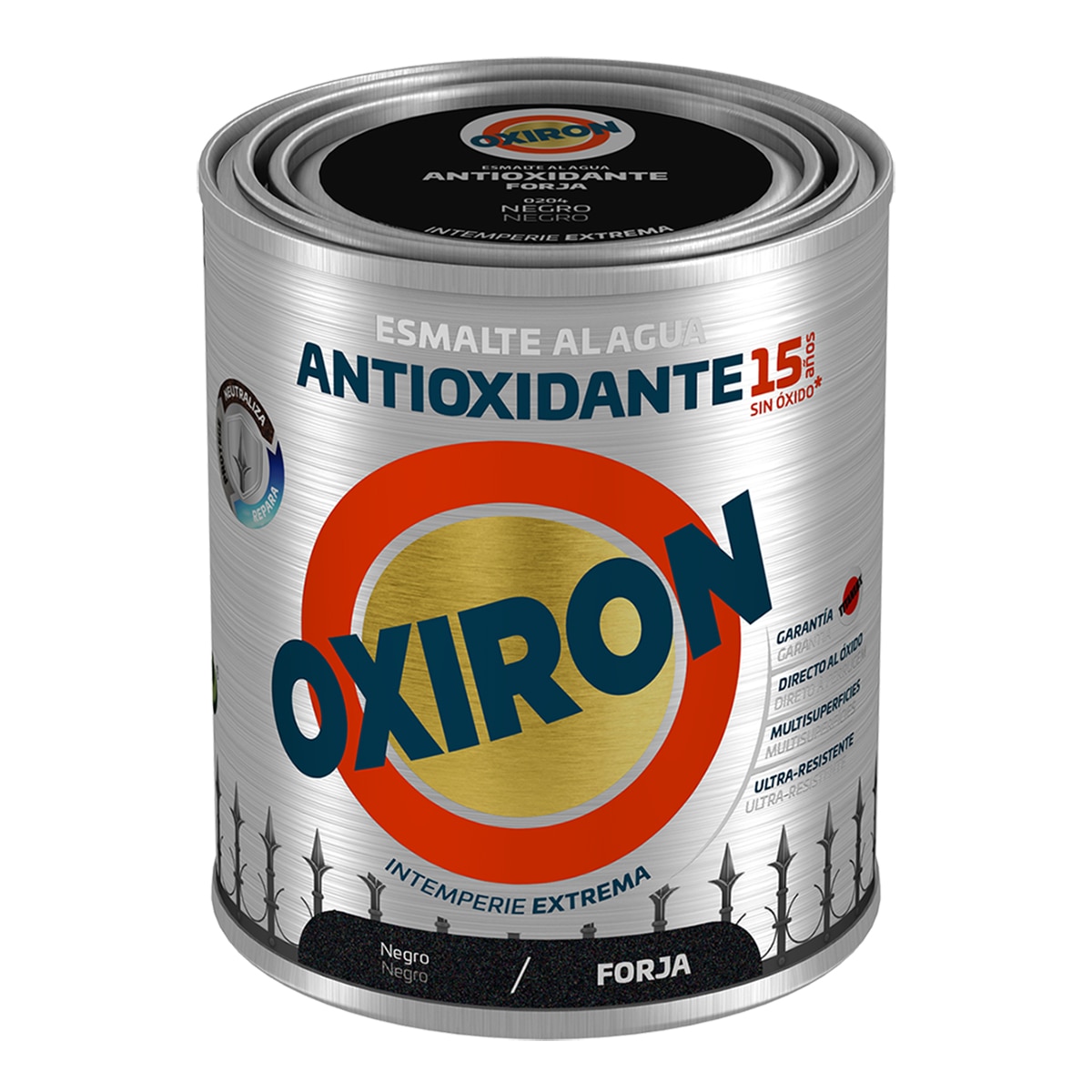 Imagem 0 de Esmalte Antioxidante à Base de Água Forja 0,75 L - Preto