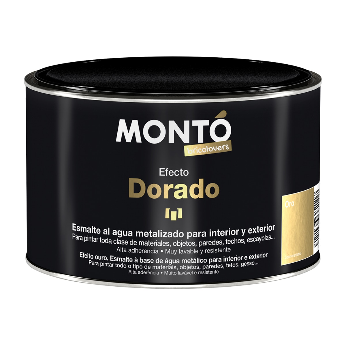 MONTÓ - Esmalte Especial Efecto Metalizado 375 ml.
