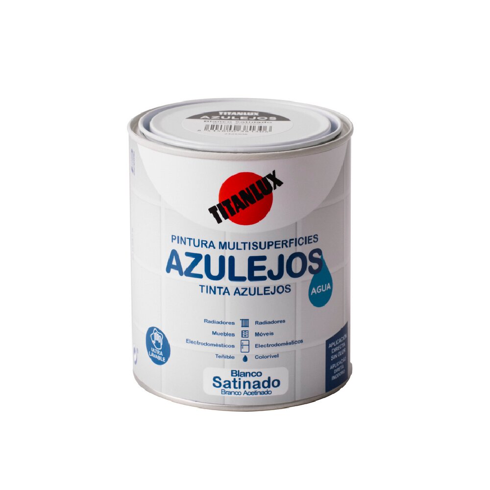 Imagen 0 de Esmalte Especial Azulejos Satinado 750 ml